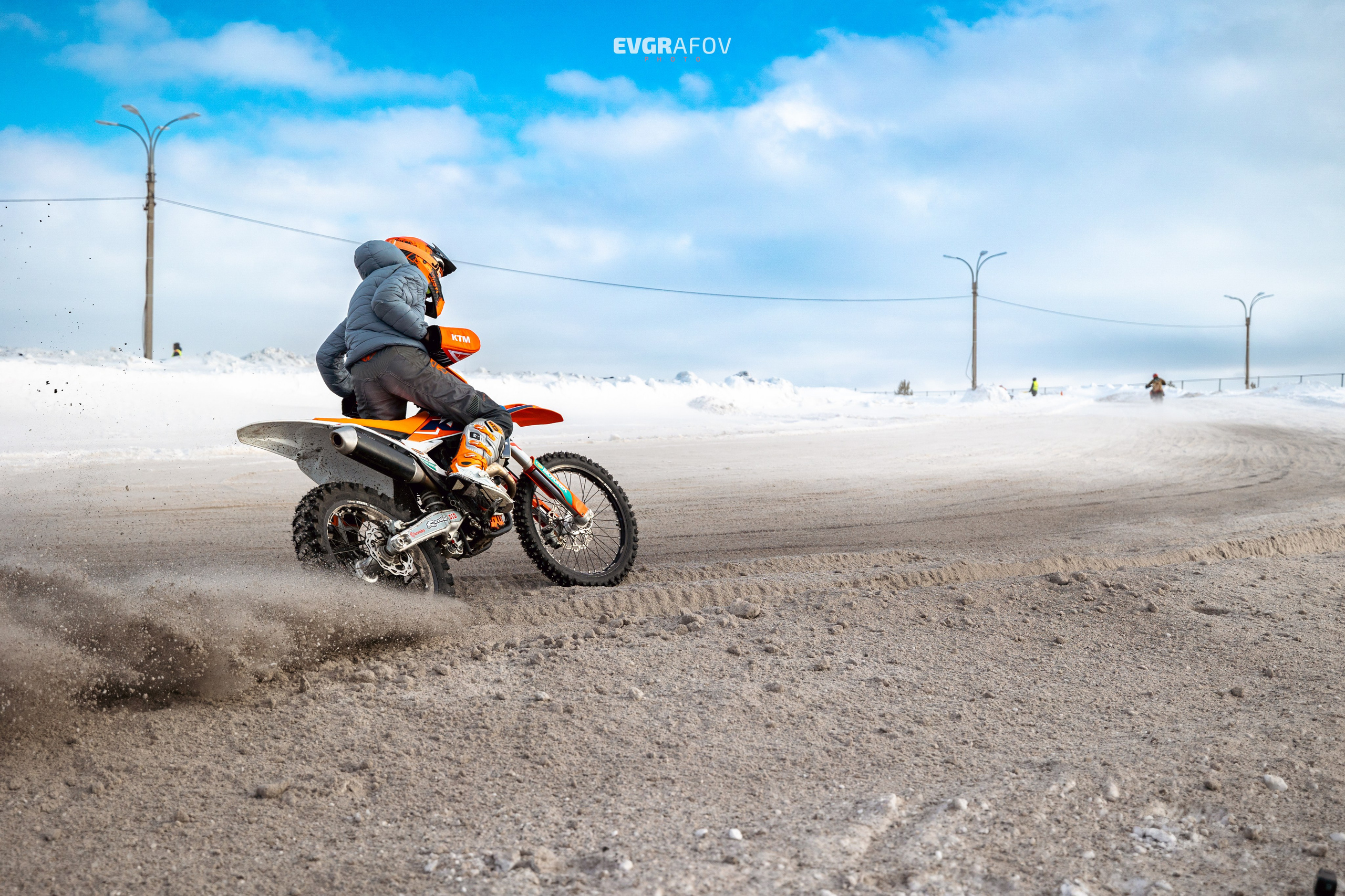 Открытый кубок Республики Татарстан по мотокроссу 3 этап. 4 февраля 2024 г. Фотограф Евграфов Александр