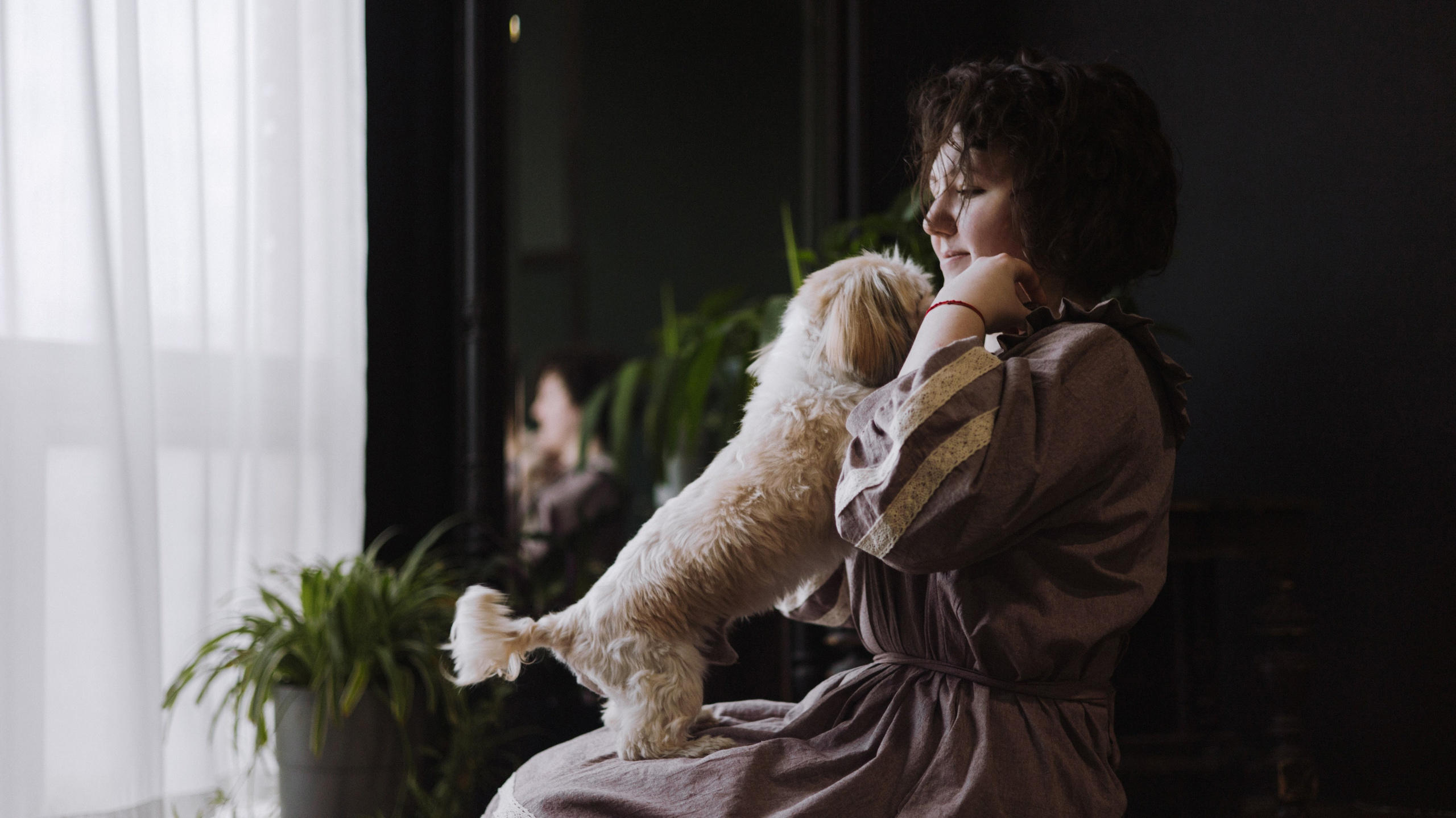 Ирина и Винни. Фотограф-анималист Богданова Полина