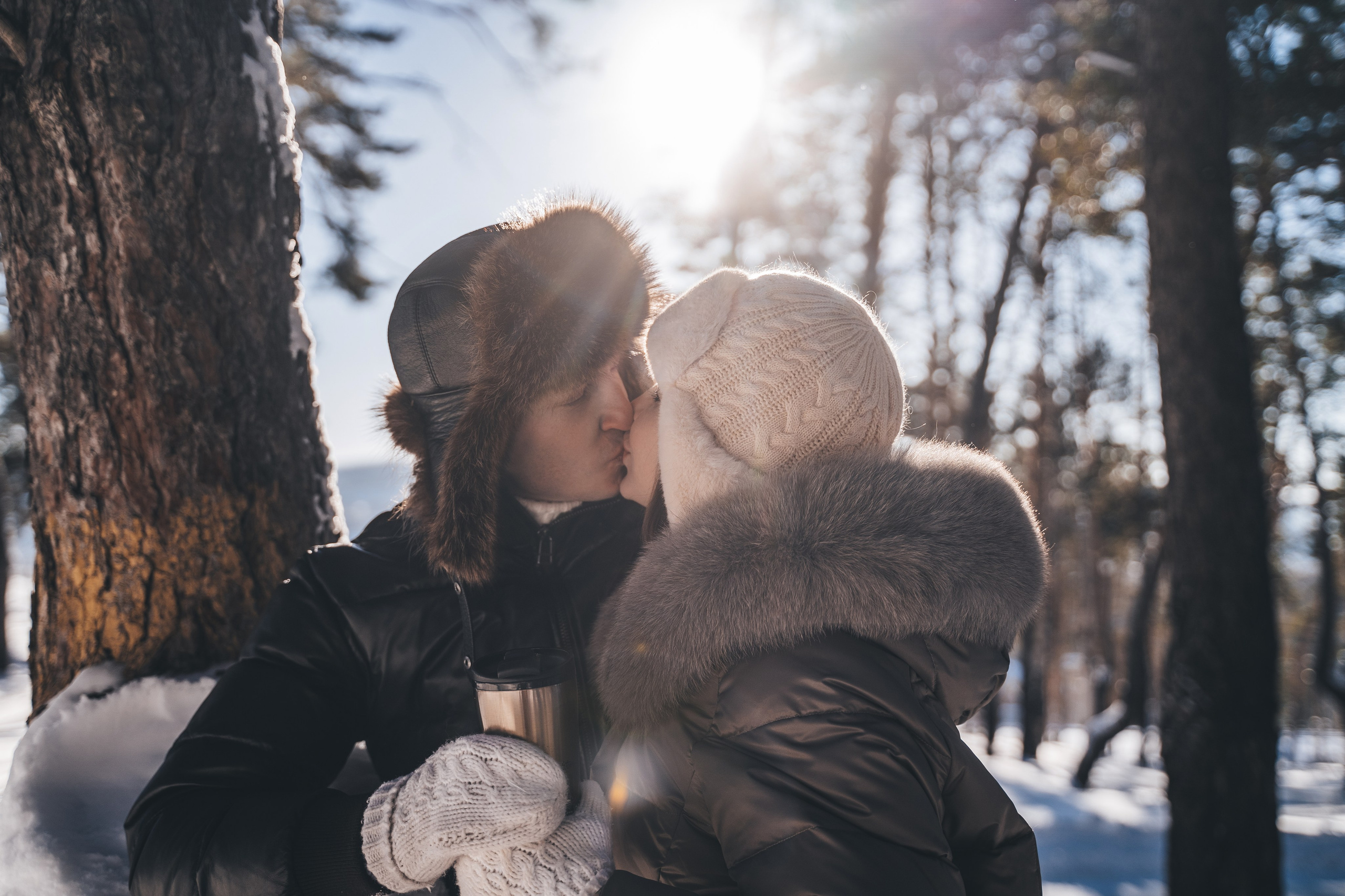 Зимняя lovestory для Витали и Оли. Фотограф в Самаре Екатерина Кроз
