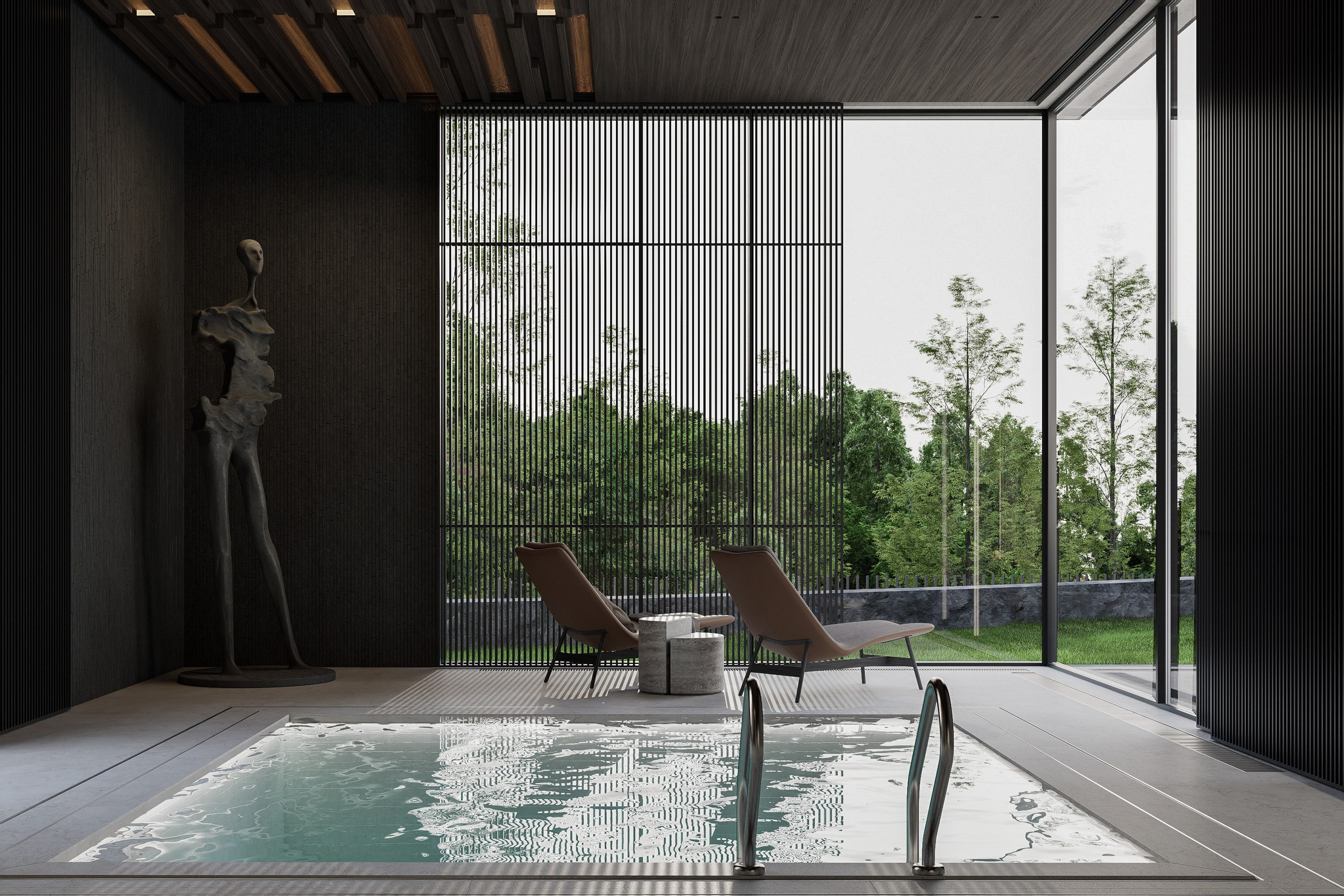 Загородный дом Благовещенск_интерьер_для сайта. Архитектурно-дизайнерское бюро ROOMS