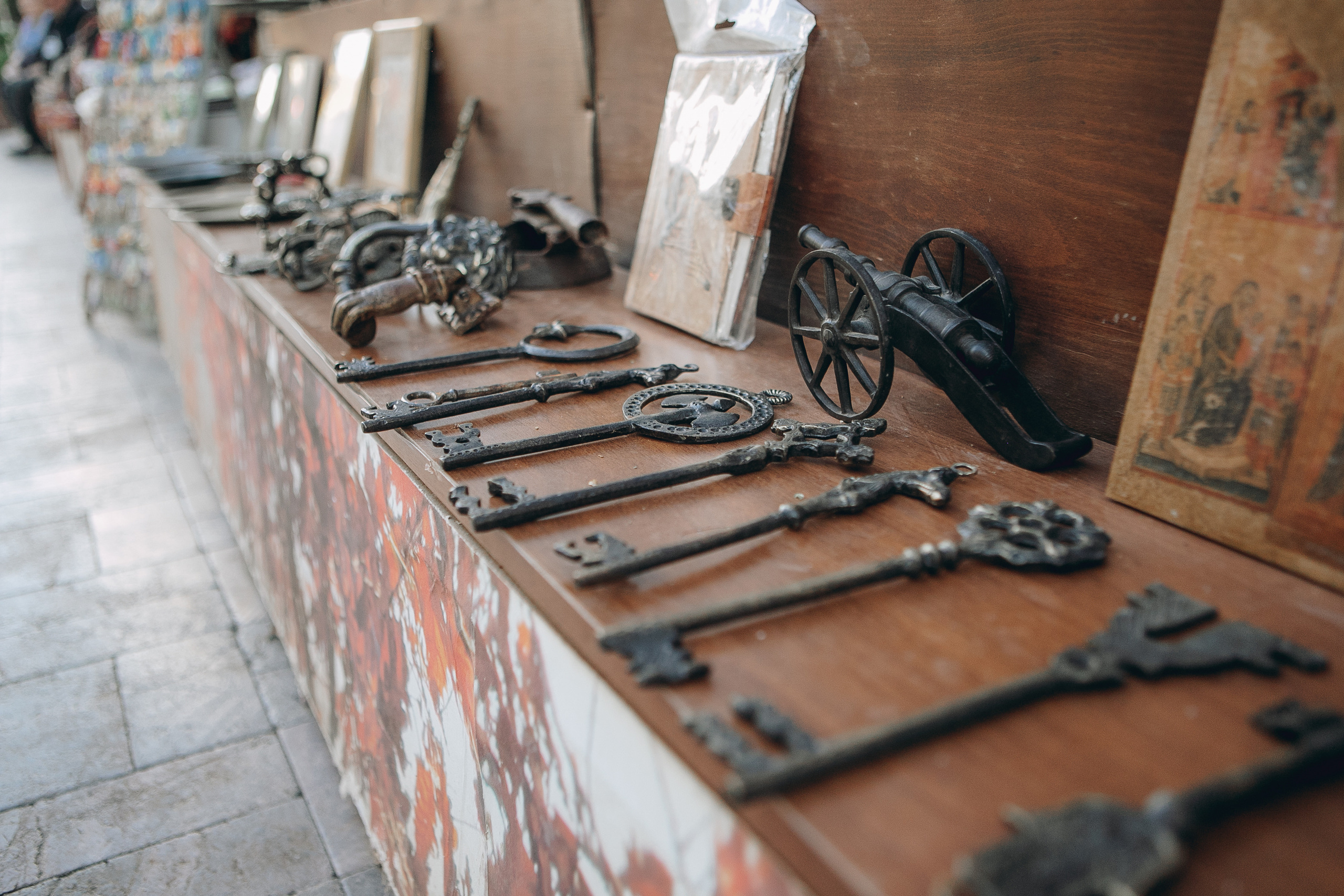 Сувенирная лавка. Фотограф Анастасия Кулешова