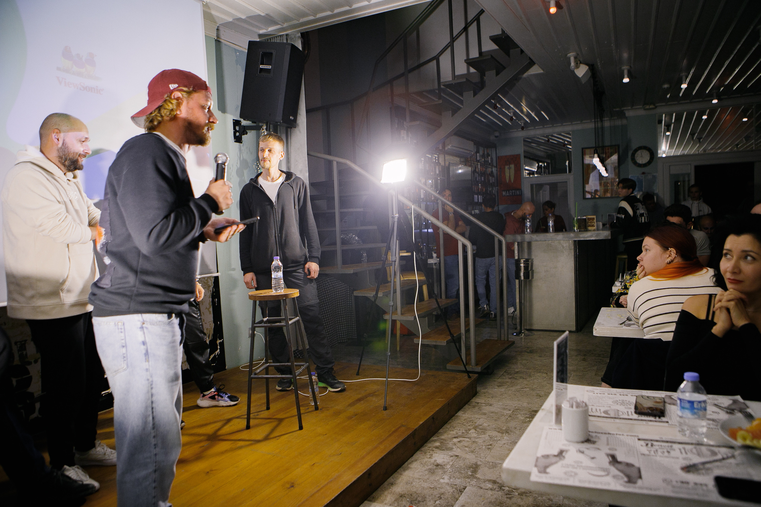 Стендап. Фотограф Анастасия Кулешова