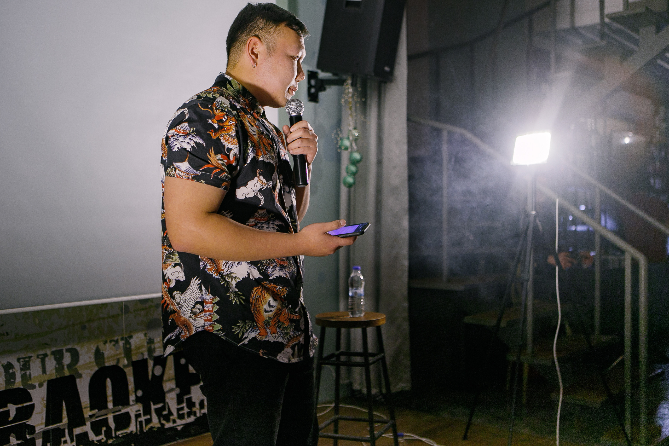 Стендап. Фотограф Анастасия Кулешова