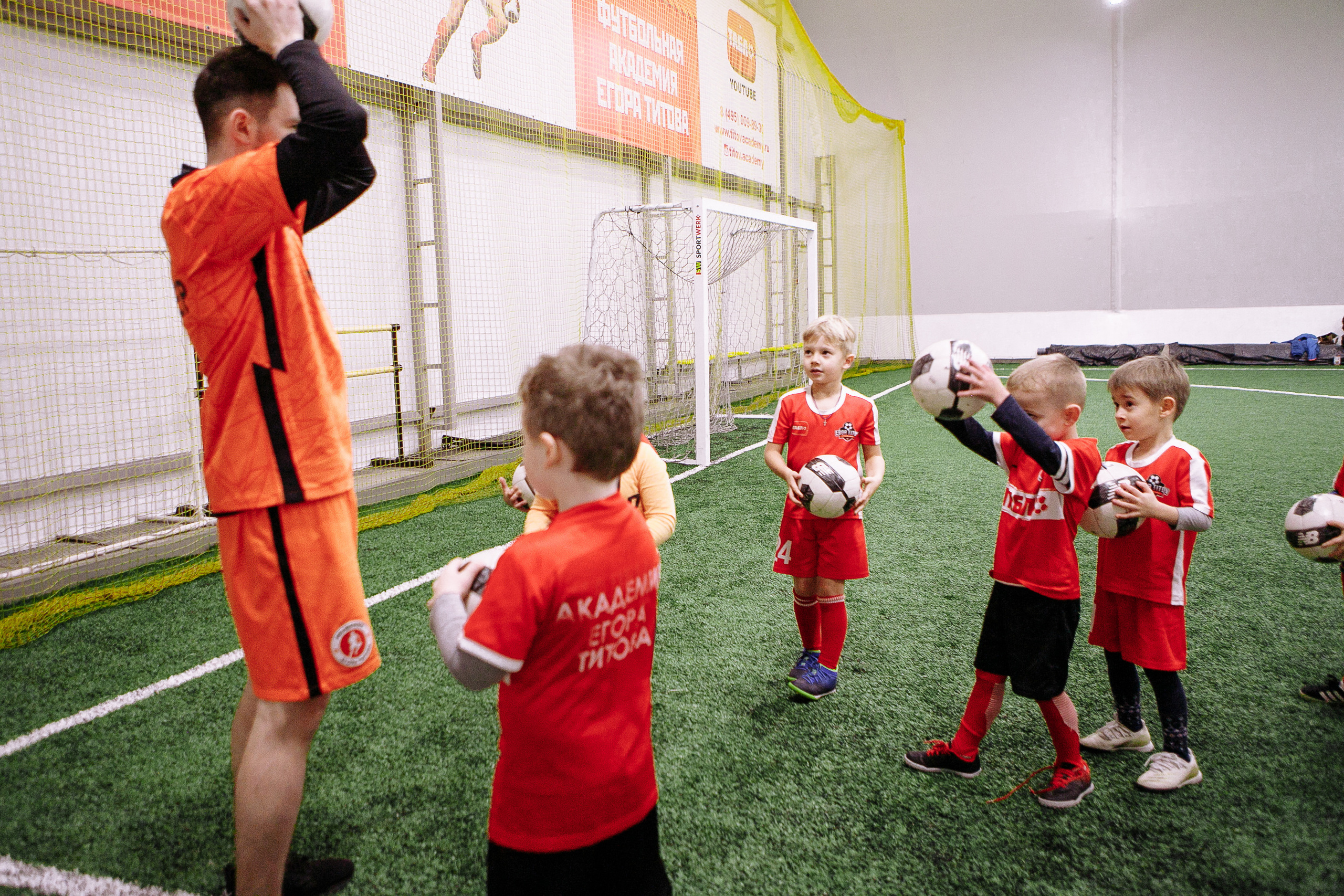 Футбольная академия Егора Титова. Фотограф Анастасия Кулешова