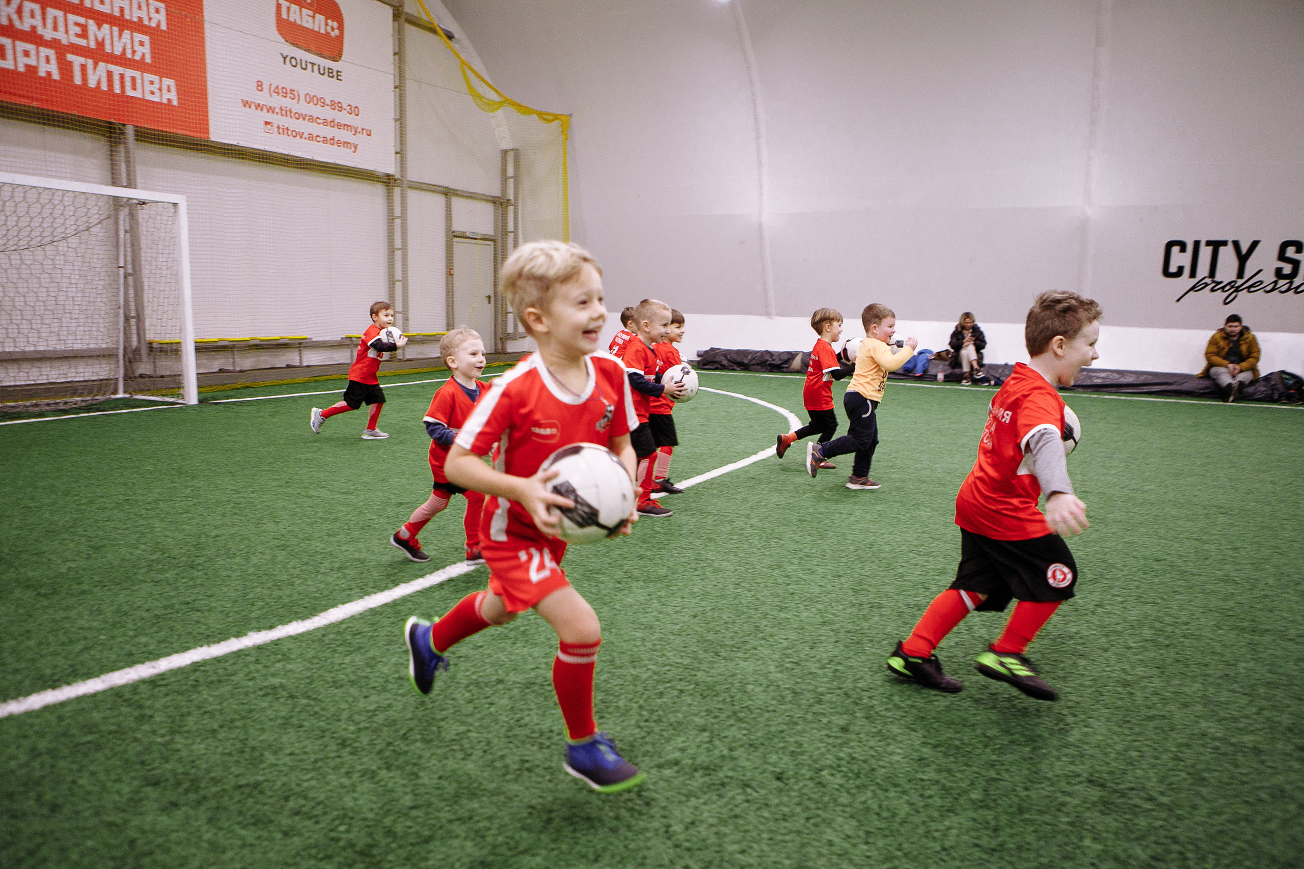 Футбольная академия Егора Титова. Фотограф Анастасия Кулешова