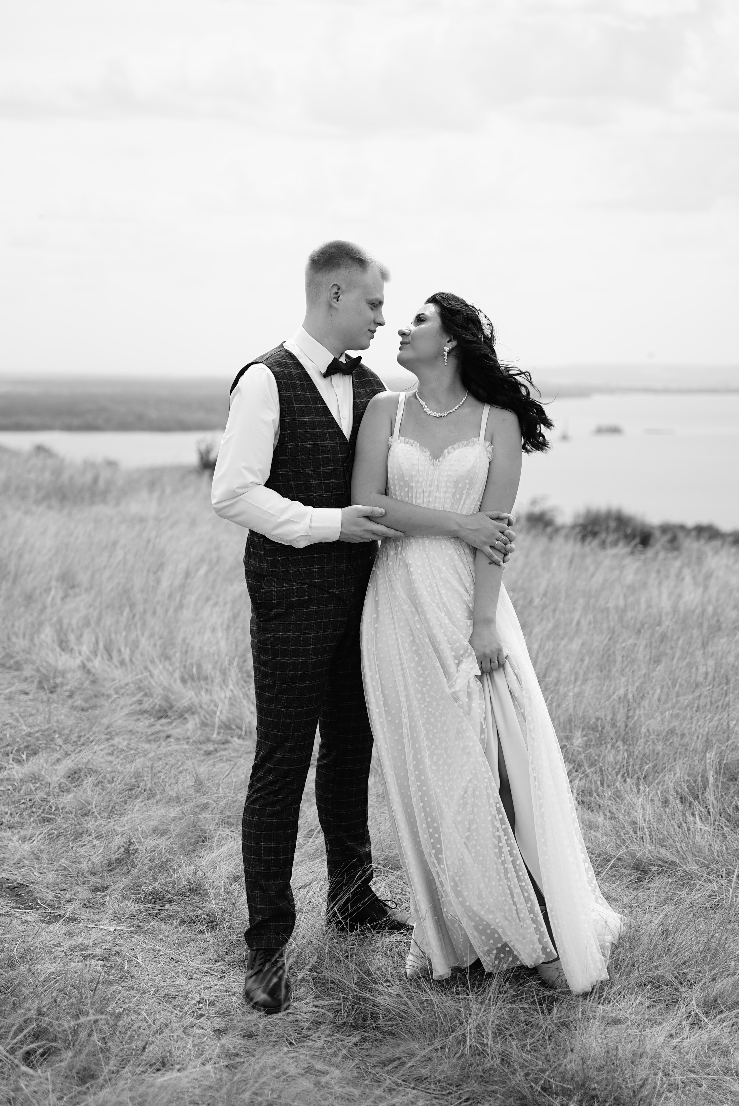 Антон и Маргарита чб. Свадебный фотограф в Самаре Анна Ковалева