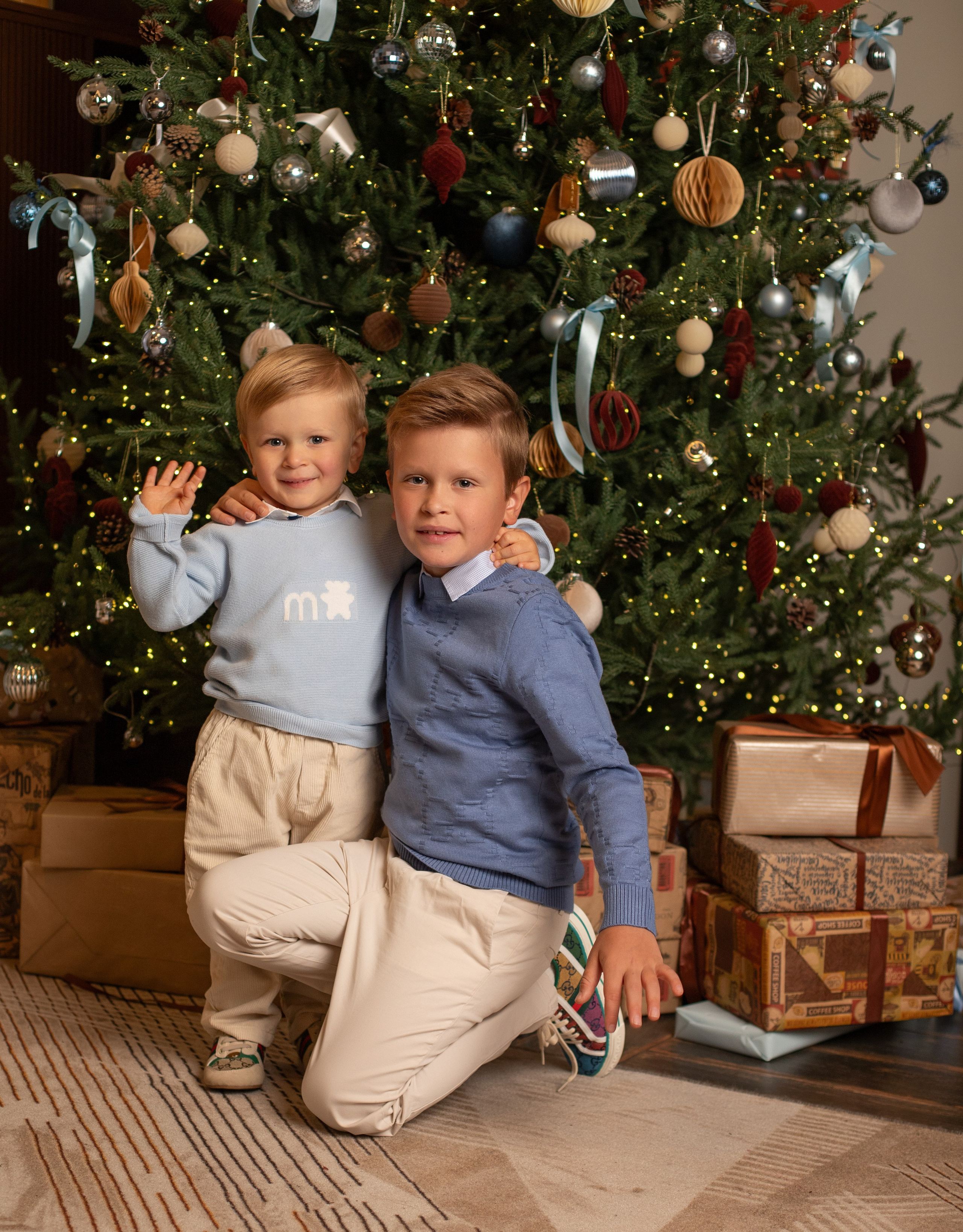 Алиша с мальчиками. Семейный фотограф в Санкт-Петербурге Ирина Иванова