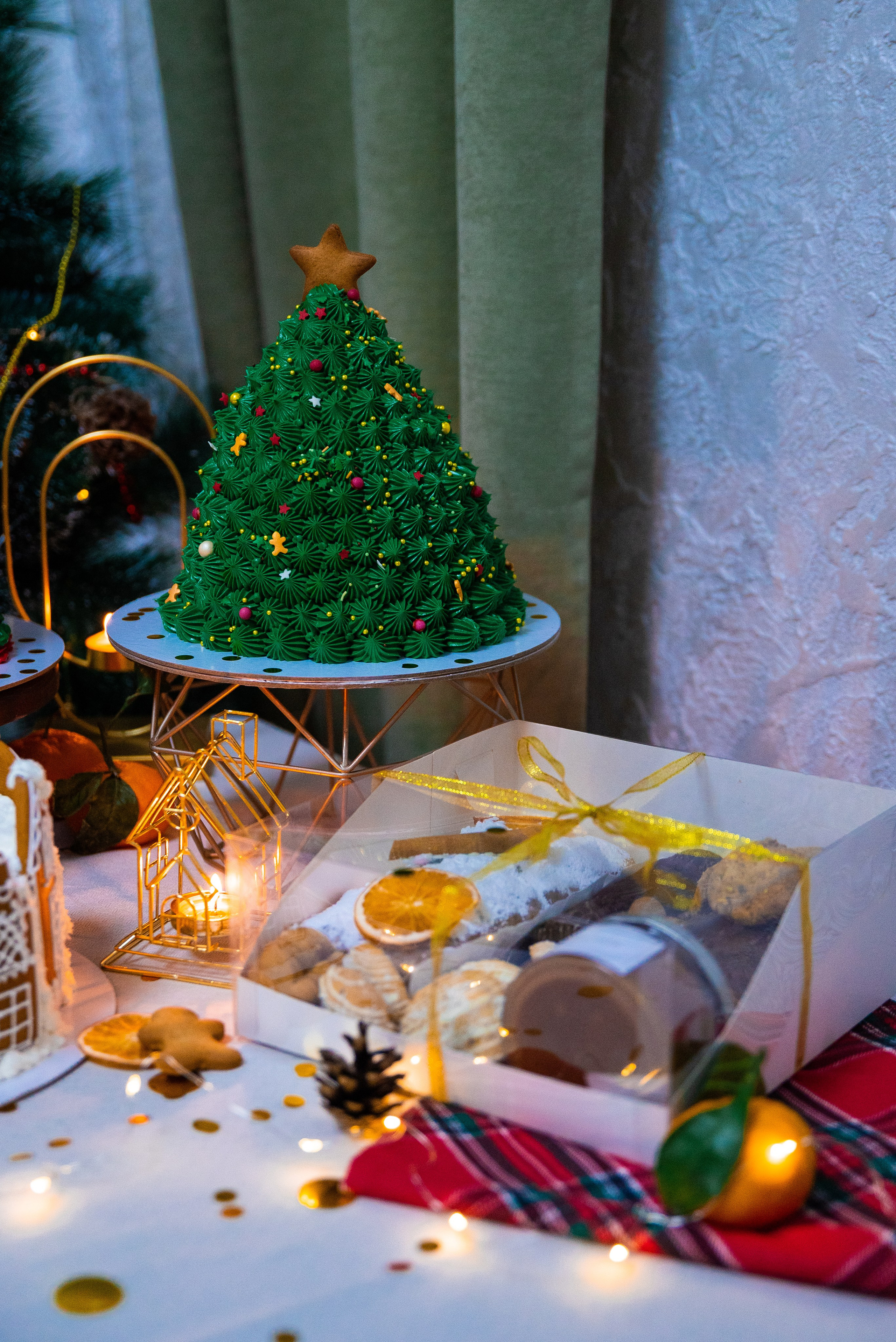 Новогодняя коллекция для кондитерской. Свадебный и семейный фотограф Юлия Чернобай | Подольск, Москва, Московская область