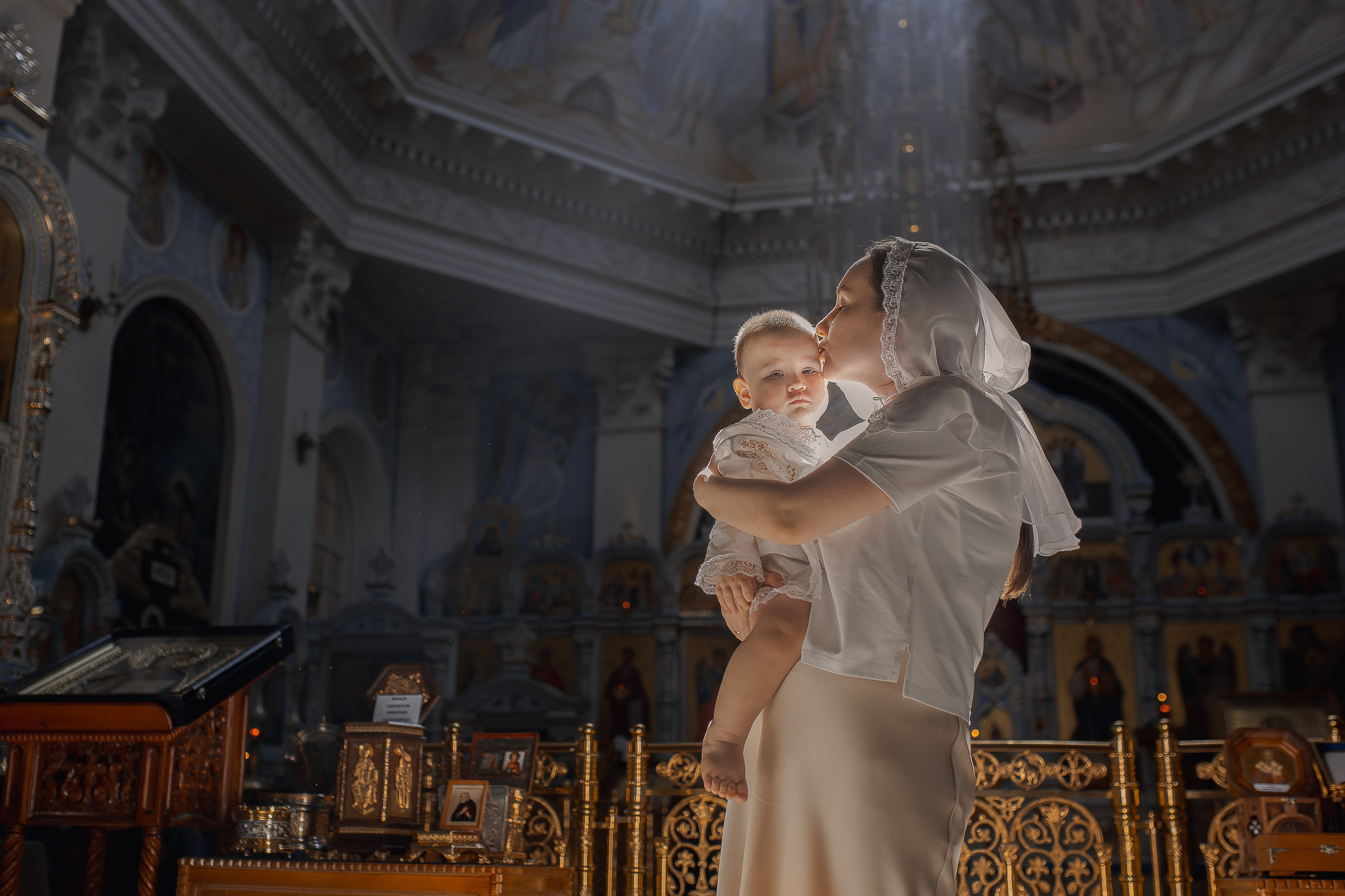 Крещение Марка. Фотограф на Крещение и Венчание в Ташкенте