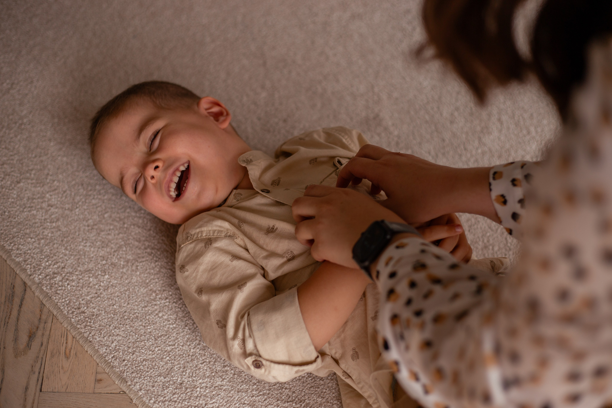 Надежда, Григорий и Ваня с семьёй