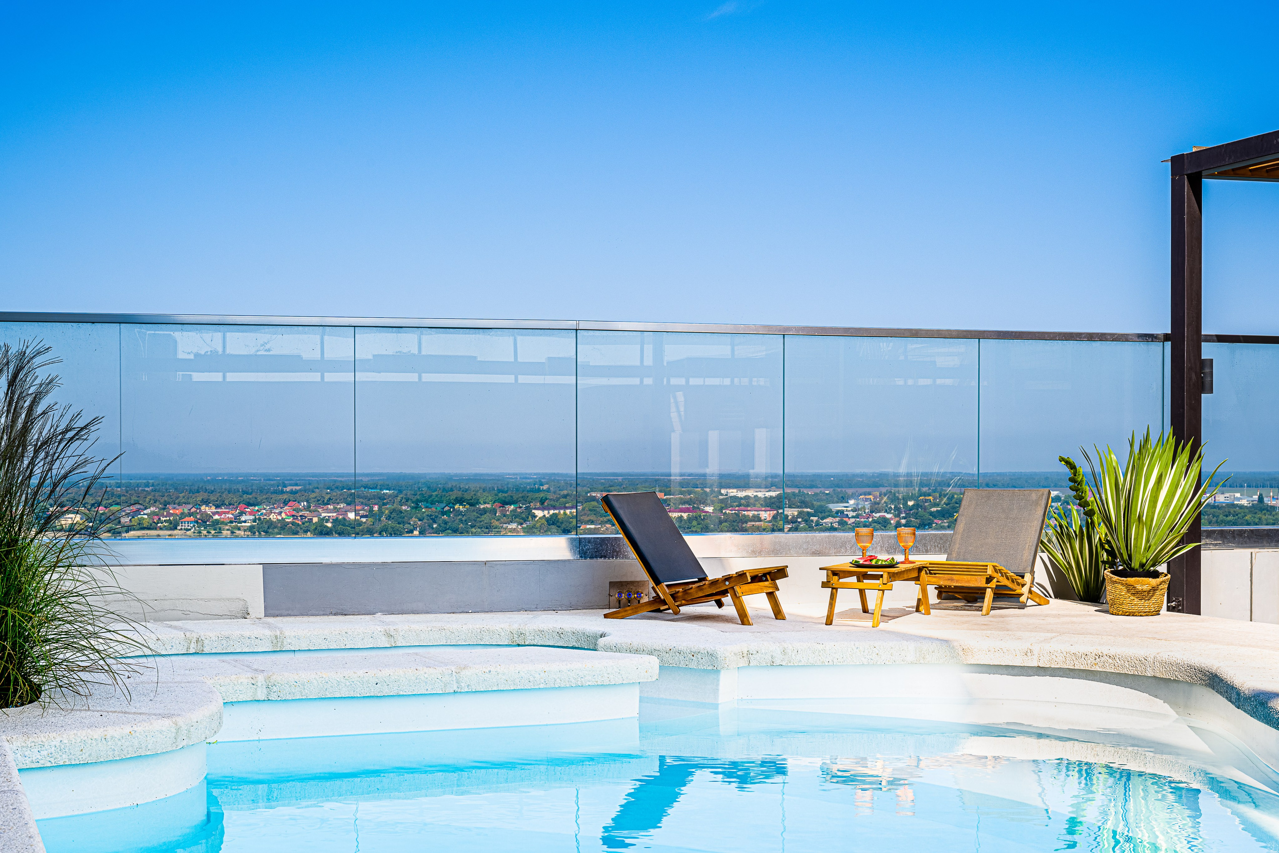 Пентхаус с Бассейном. Интерьерный фотограф Краснодар Денис Педань