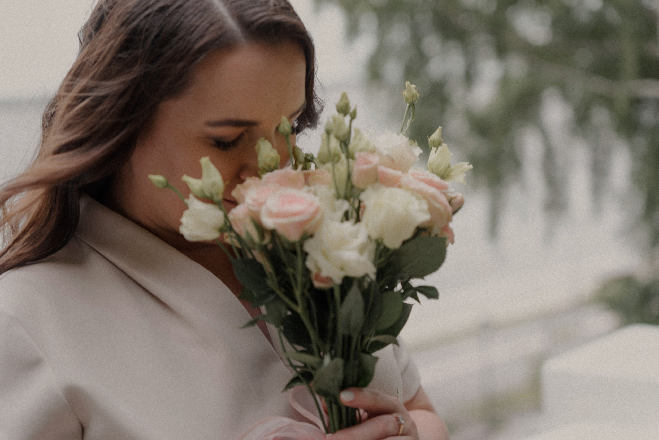 Съемка на улице после росписи