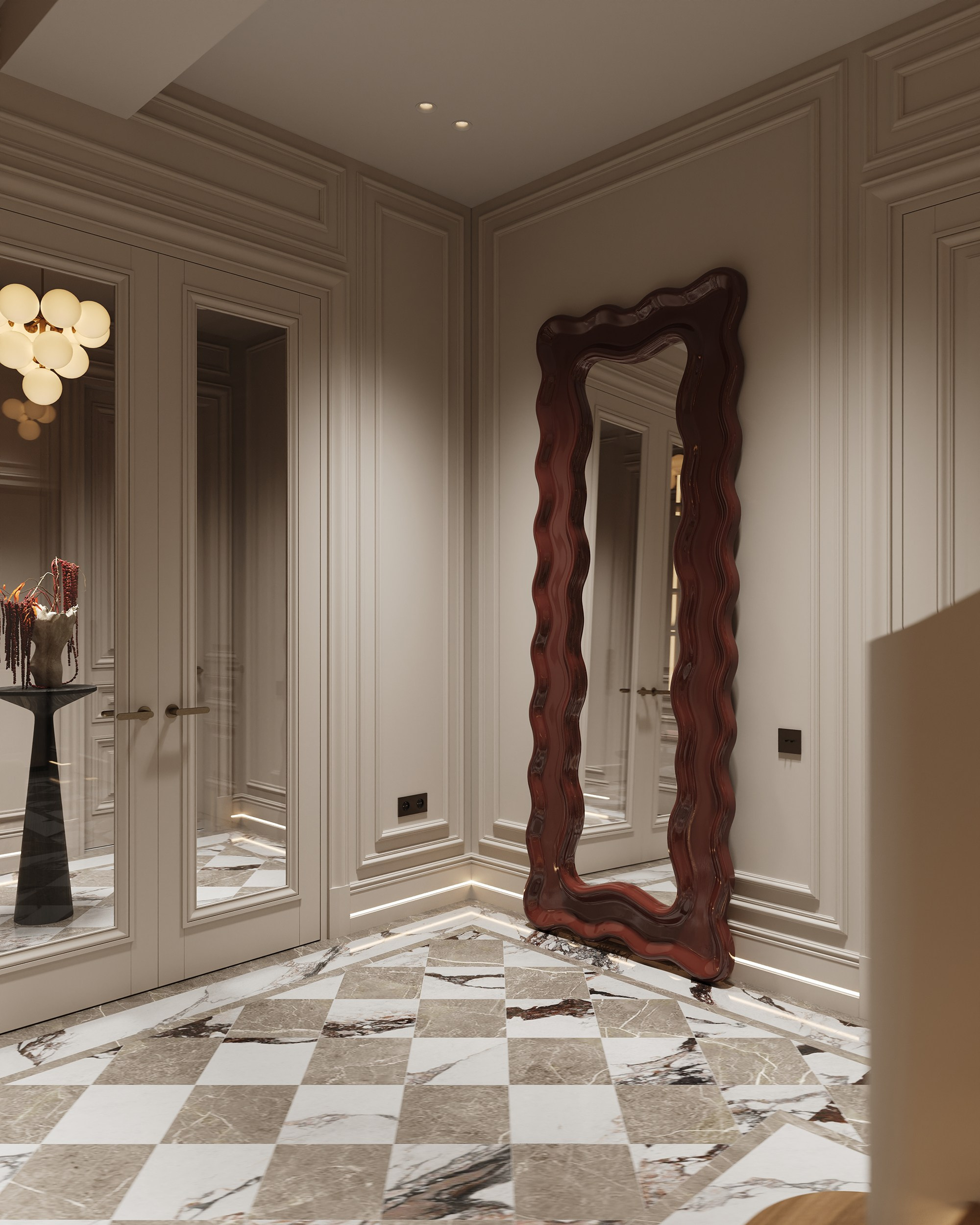 Прихожая «Минина». 3D визуализация интерьера Надежда Соколова