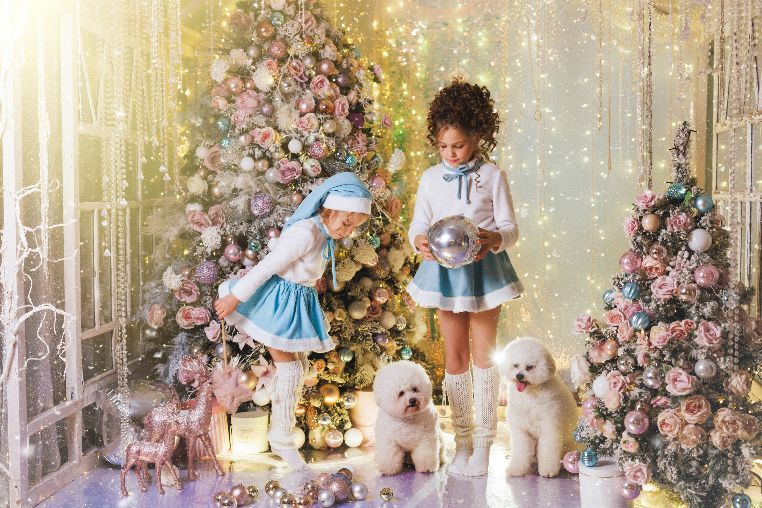 Новогодняя фотосессия в фотостудии «Авторская», город Краснодар. Семейный и детский фотограф в Краснодаре Анна Трашкова