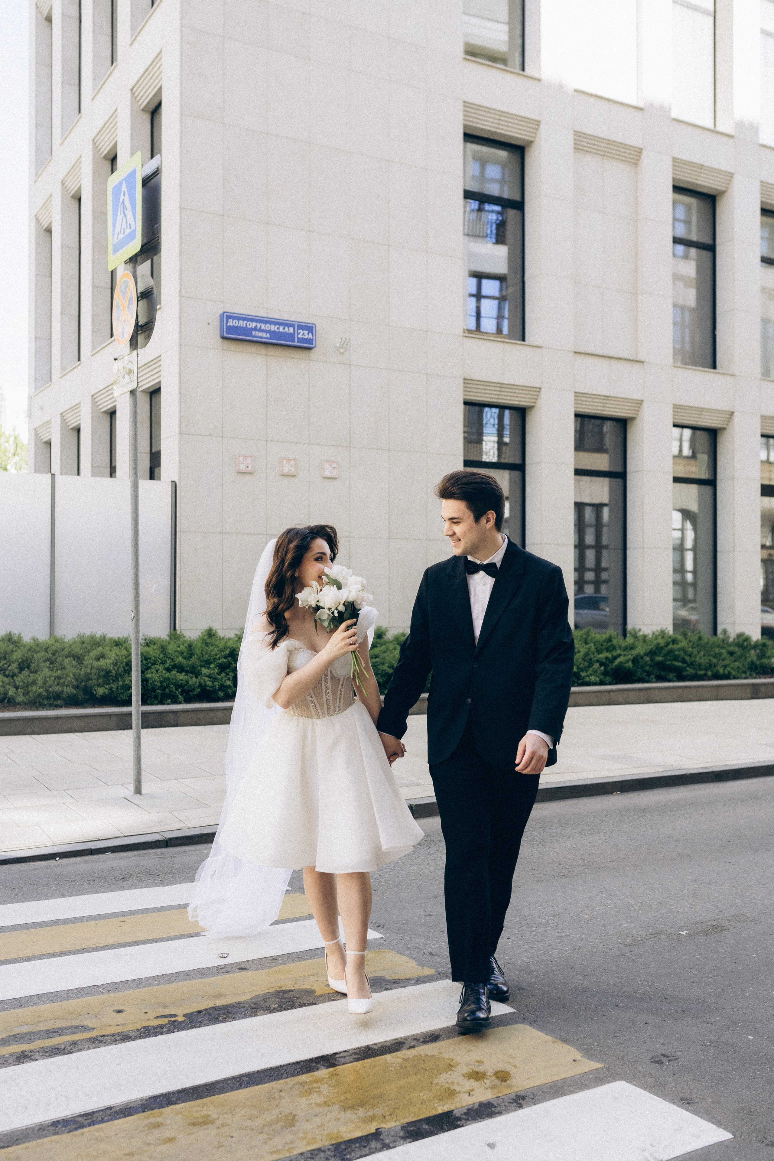 Свадебная фотопрогулка в Москве по центру города. Свадебный фотограф в Москве Анна Полушина