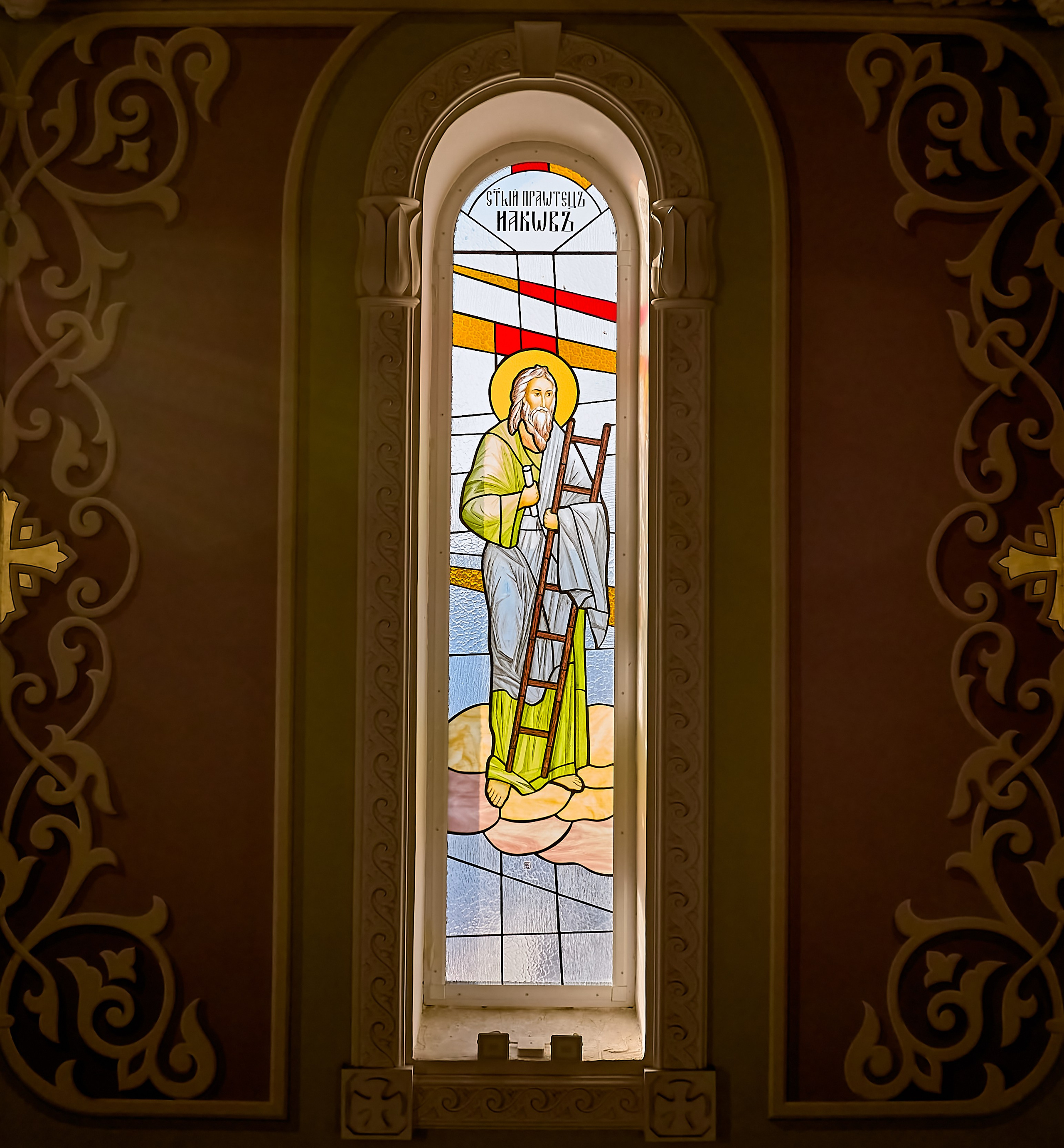 Фотографии Витражей в храме пророка Божия Илии