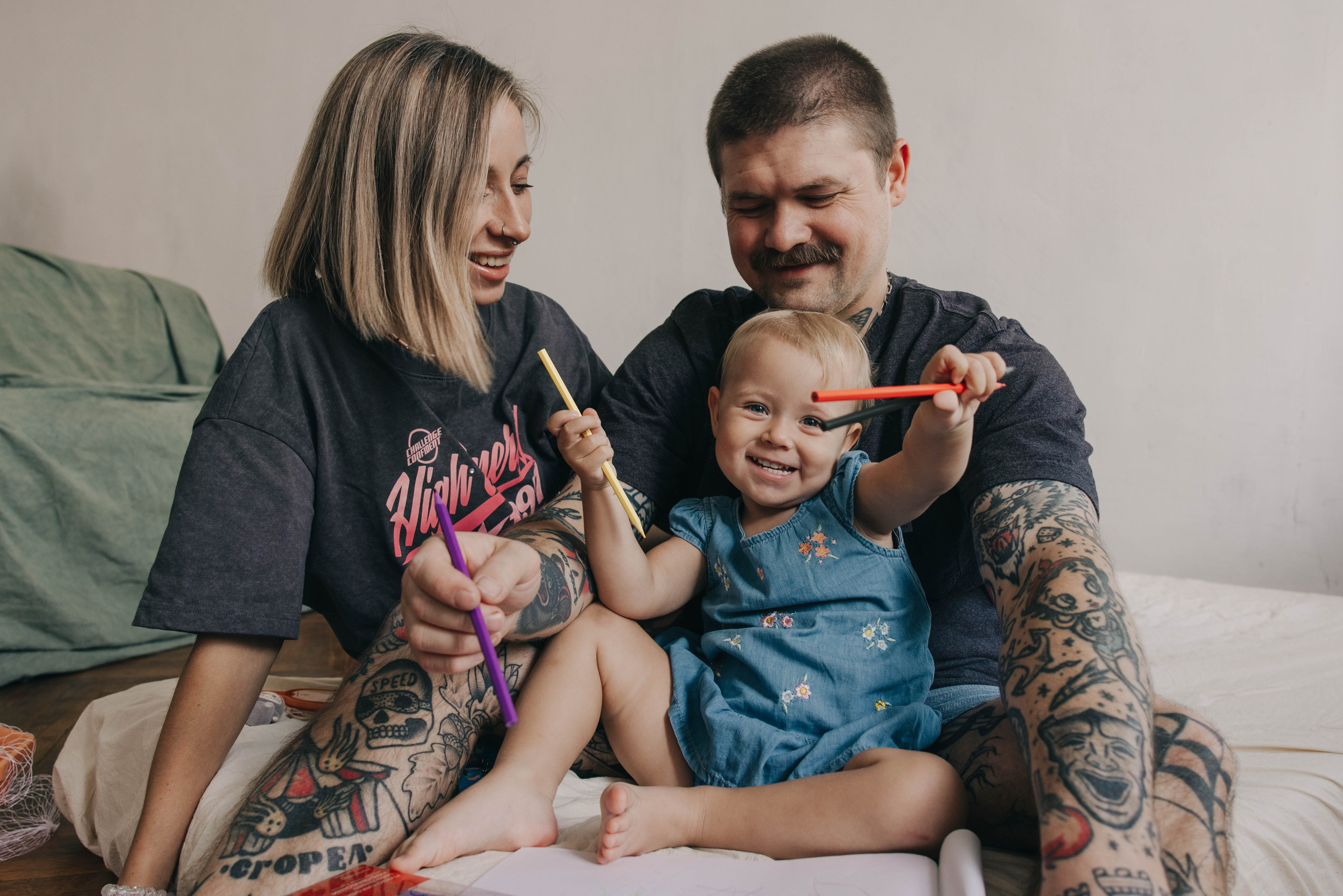 Оля, Кирилл и Мия. Ксения Цыгир, фотограф в Петербурге