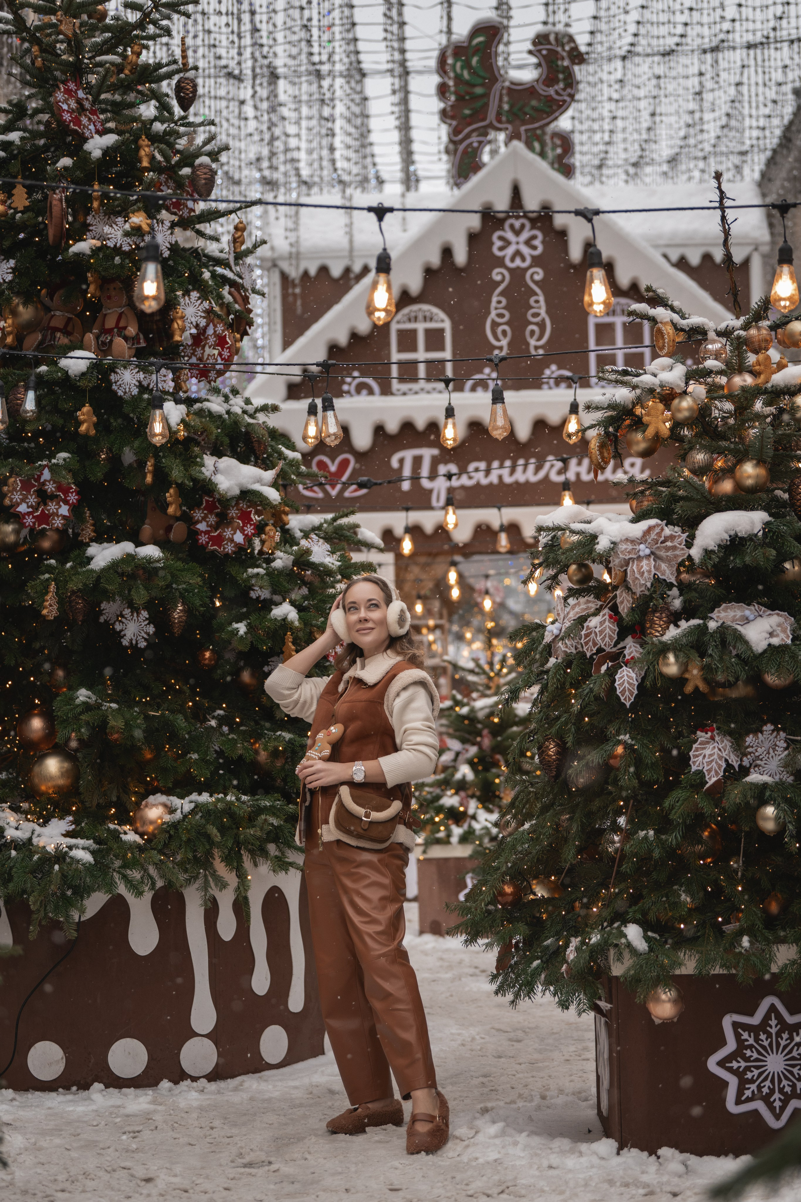 Фотосессия на улице зимой. Женский фотограф в Москве Богдашкина Динара
