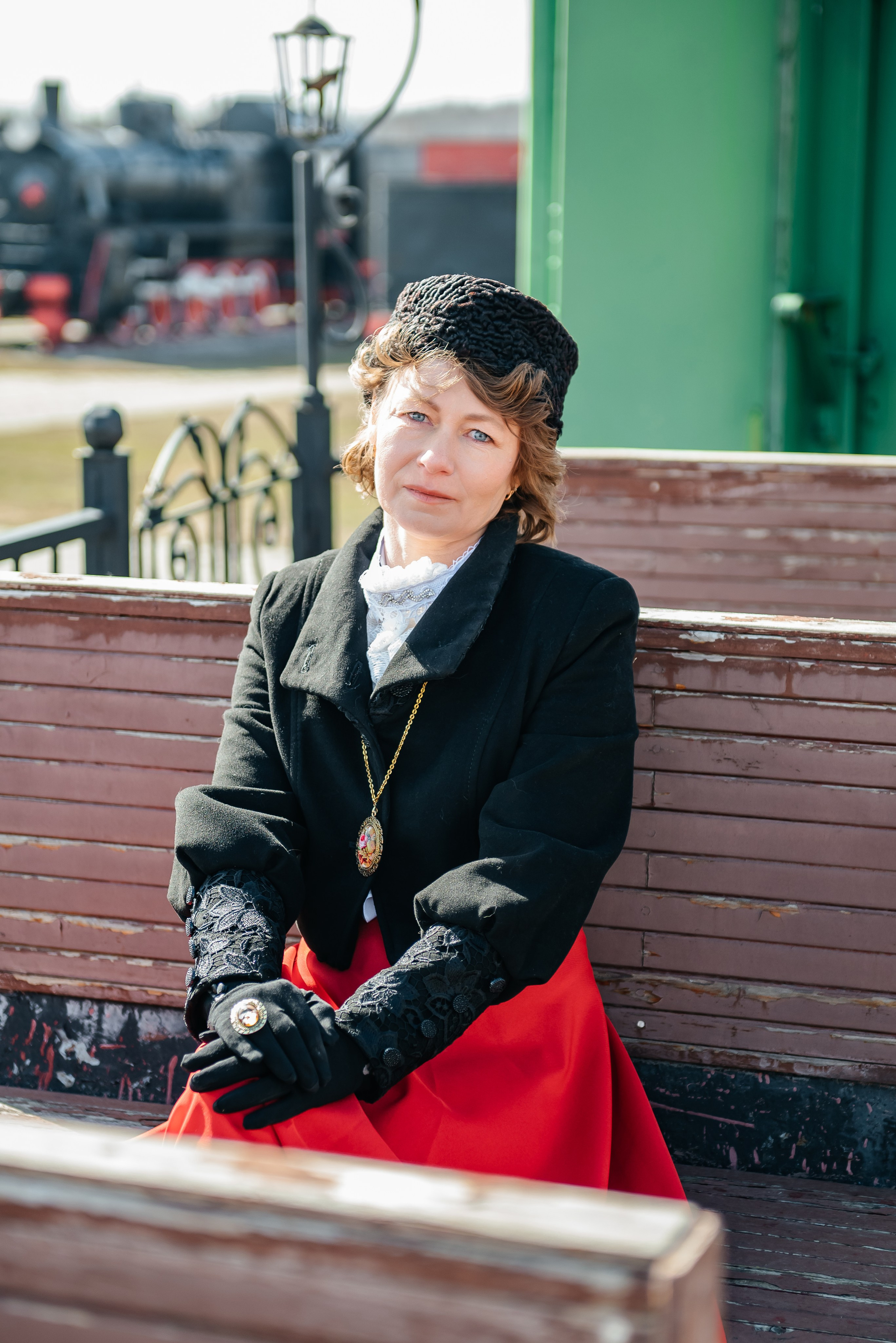 Наталья и Ретропоезд. Свадебный и семейный фотограф в Дзержинске Екатерина Шулакова