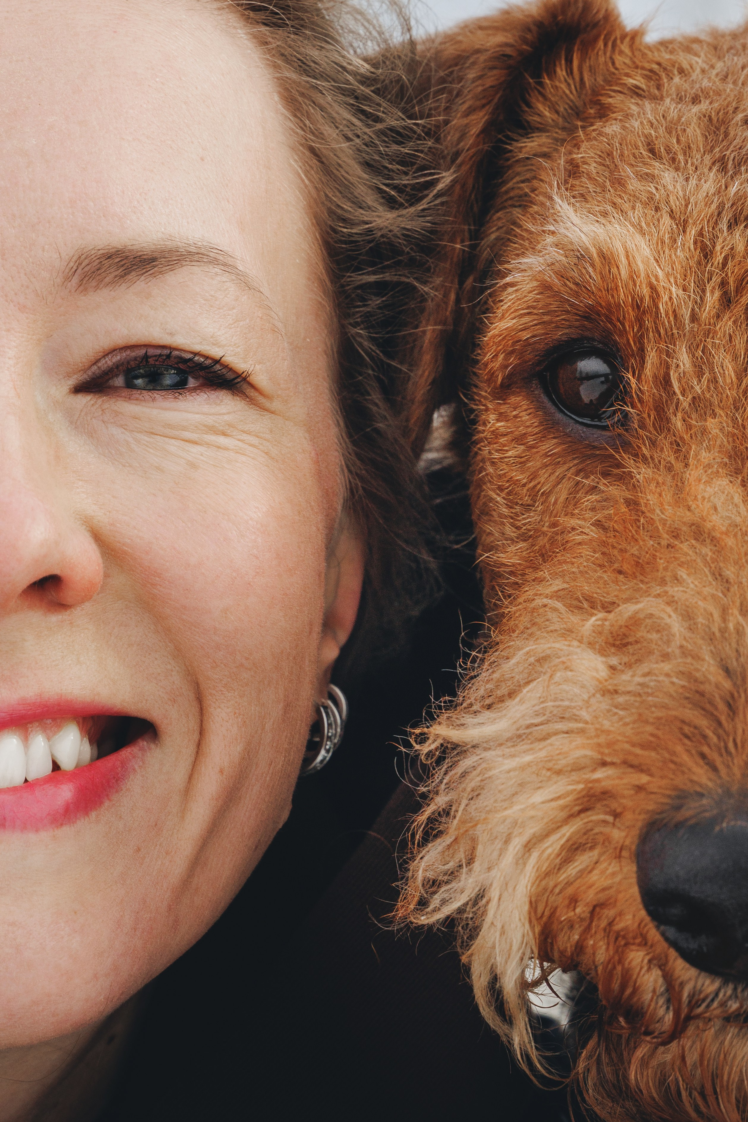 Оля и Хард. Фотограф анималист Осипчикова Мария