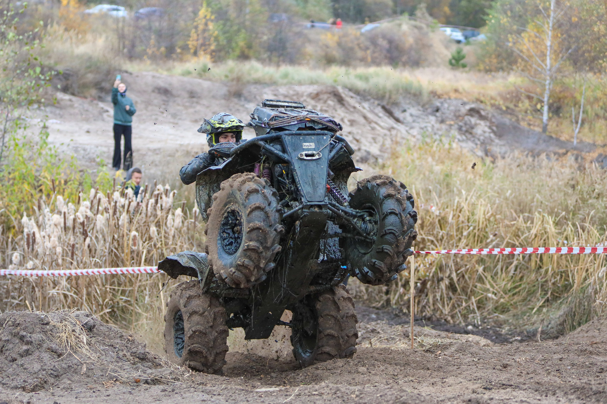 Гонки на квадроциклах Грязевое кольцо. Спортивный фотограф в Самаре