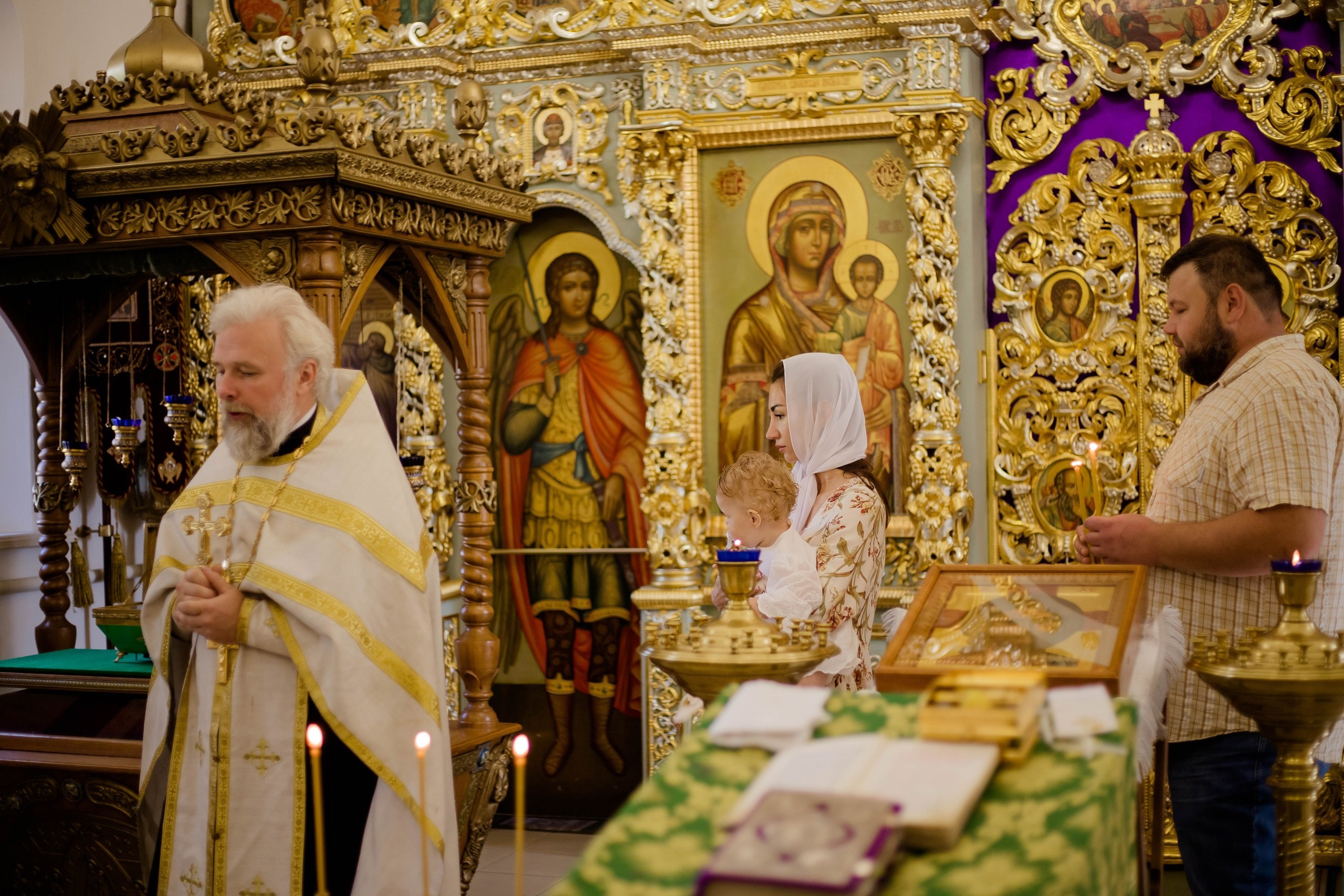 Крещение. Фотограф АняКа Мытищи