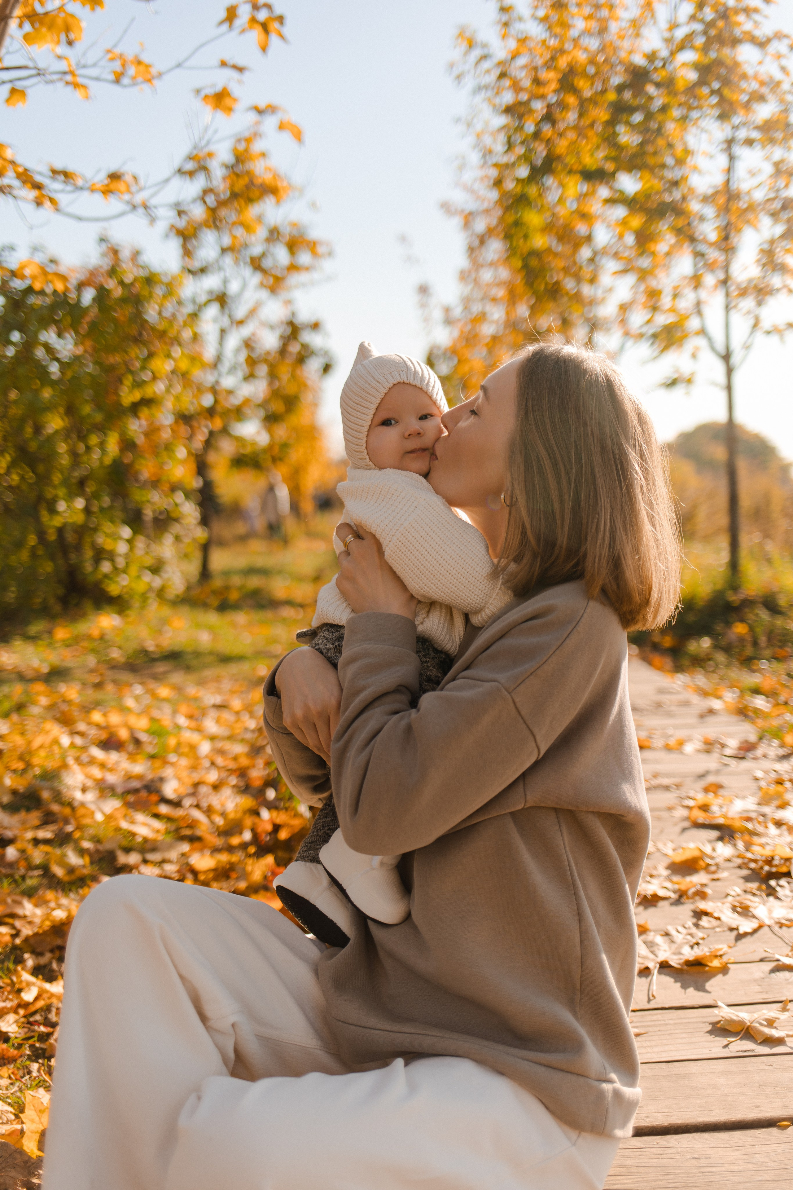 Маша с дочкой. Семейный и детский фотограф в Москве Кузьмина Мария