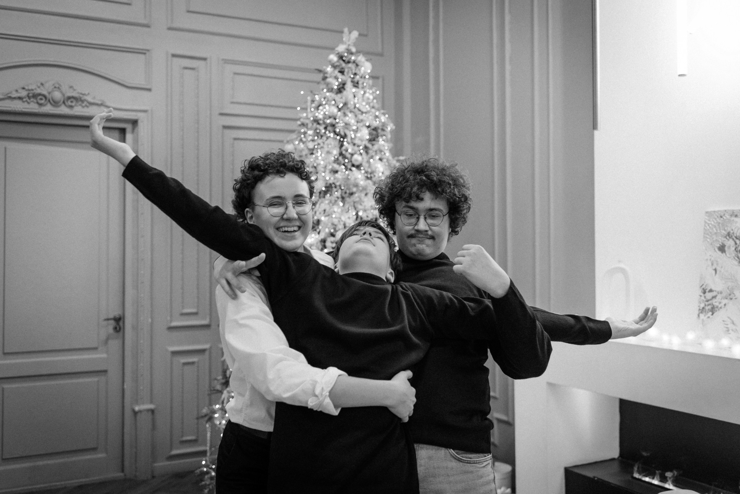 Семейная новогодняя фотосессия. Свадебный фотограф в Санкт-Петербурге Венера Ахметова