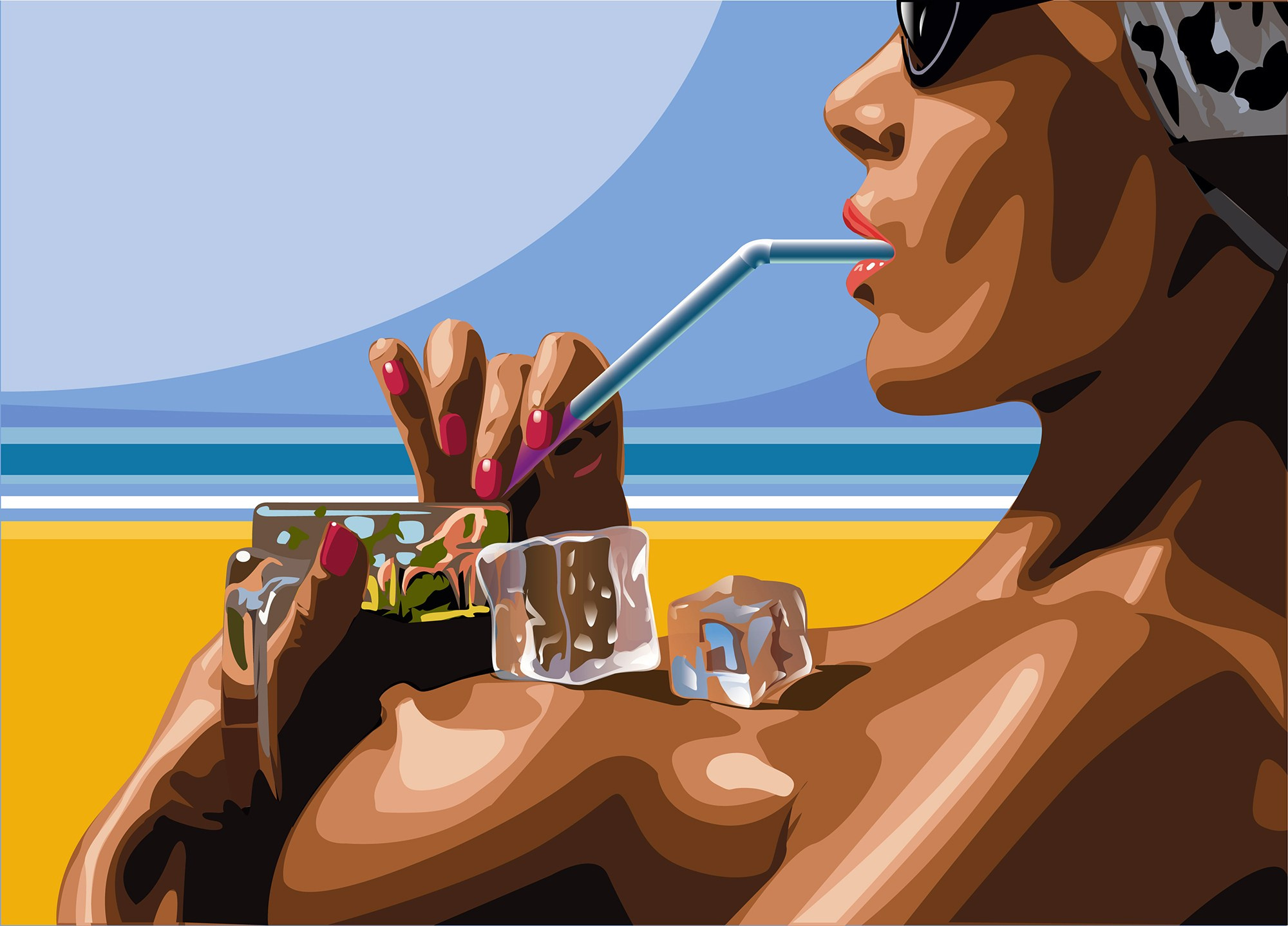 Векторная графика 2011-2014. Пейзажи