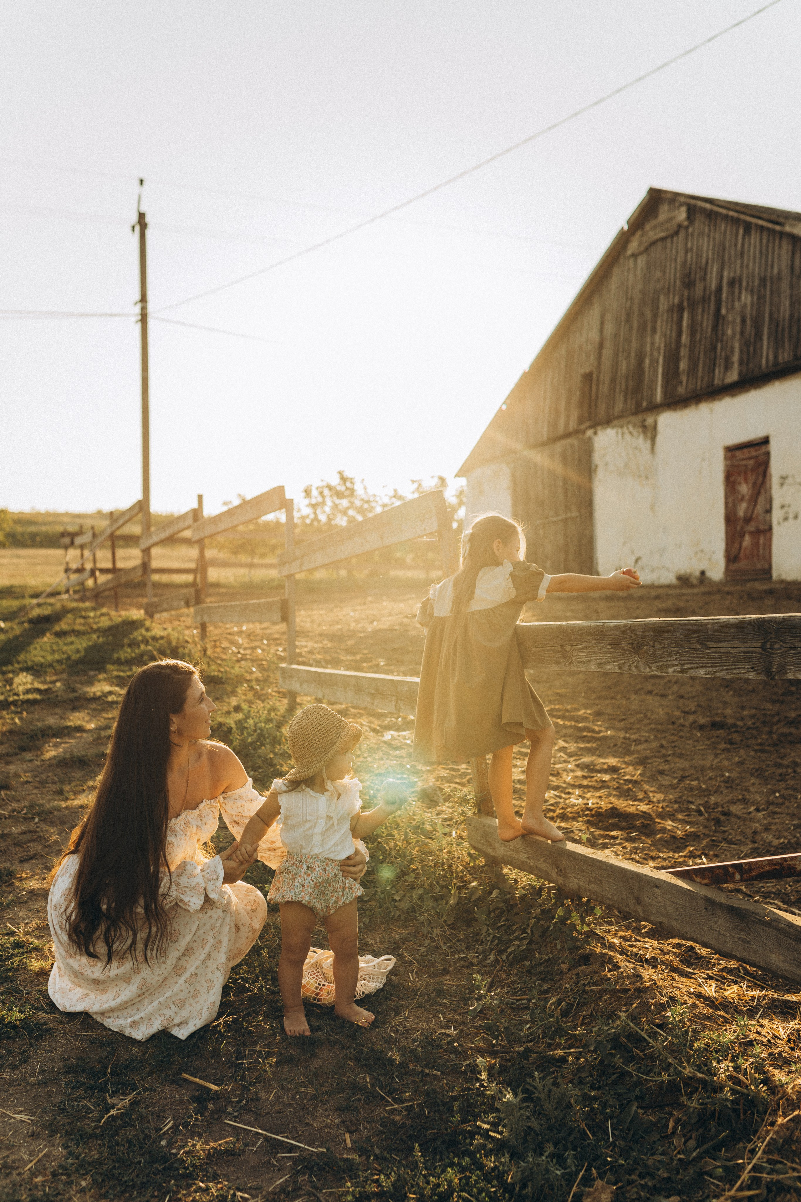 На ферме. Семейный фотограф в Новороссийске и Анапе Александра Яковлева