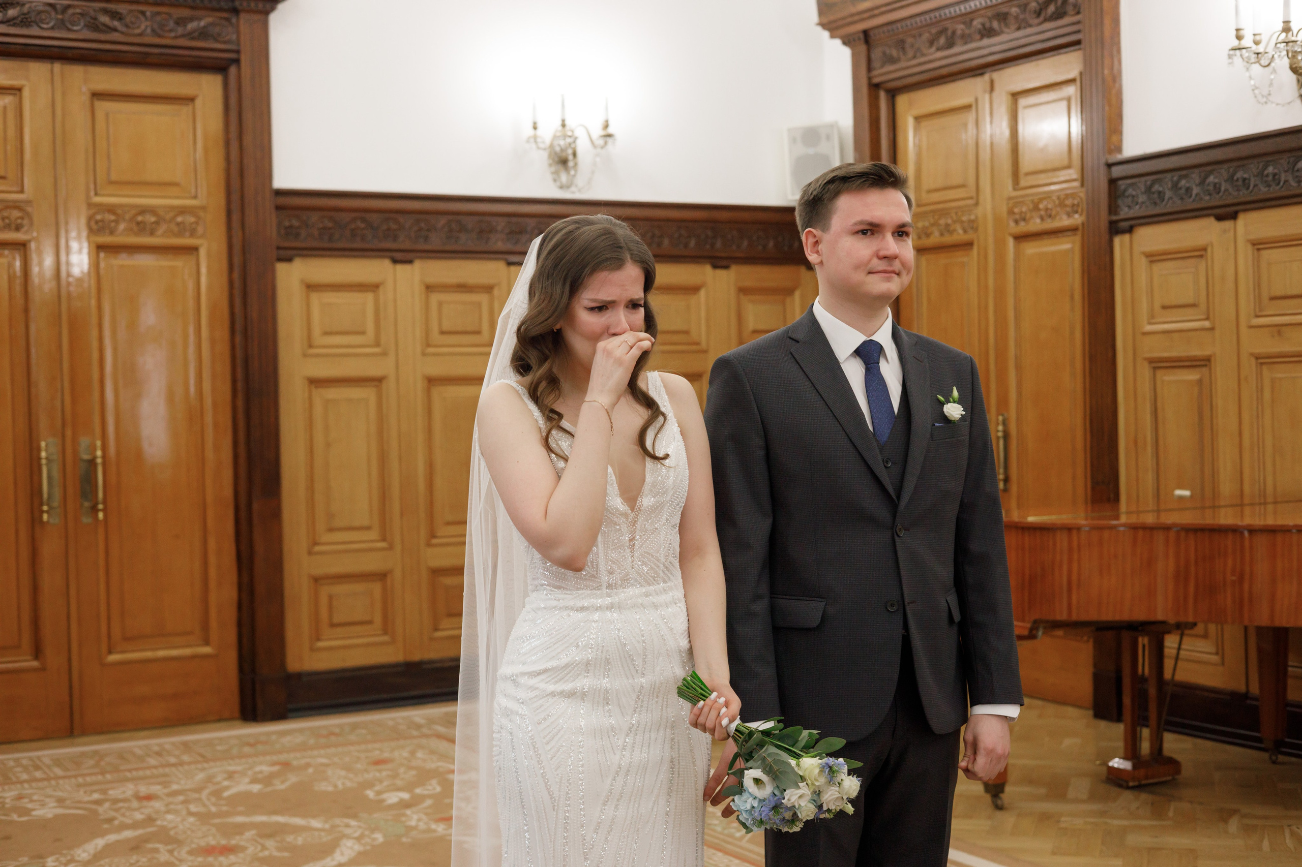 Даша и Дима, Грибоедовский ЗАГС. Свадебный и репортажный фотограф (Москва, Королев и другие)