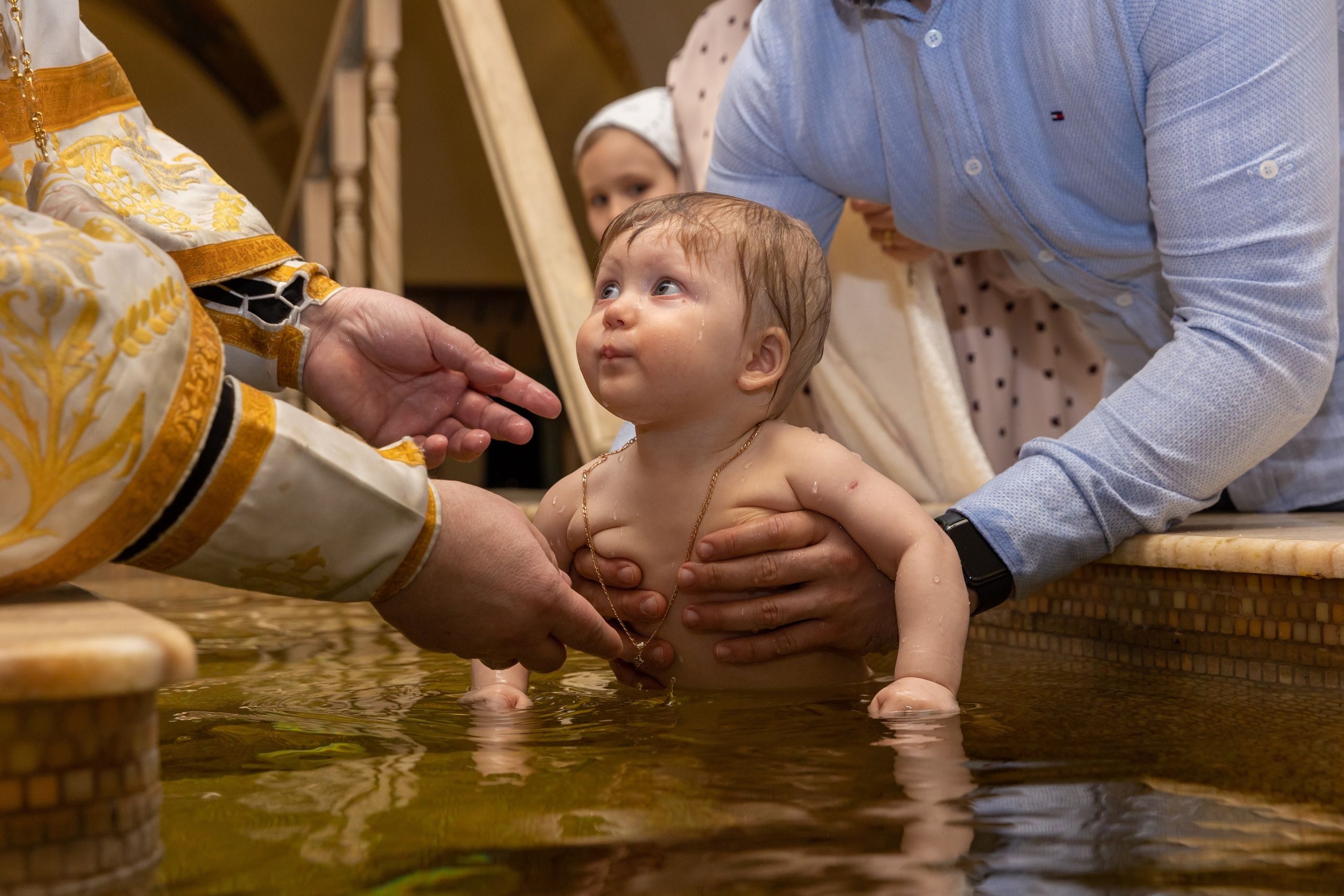 Таинство крещения. Фотограф новорожденных, семейный фотограф в Санкт-Петербурге