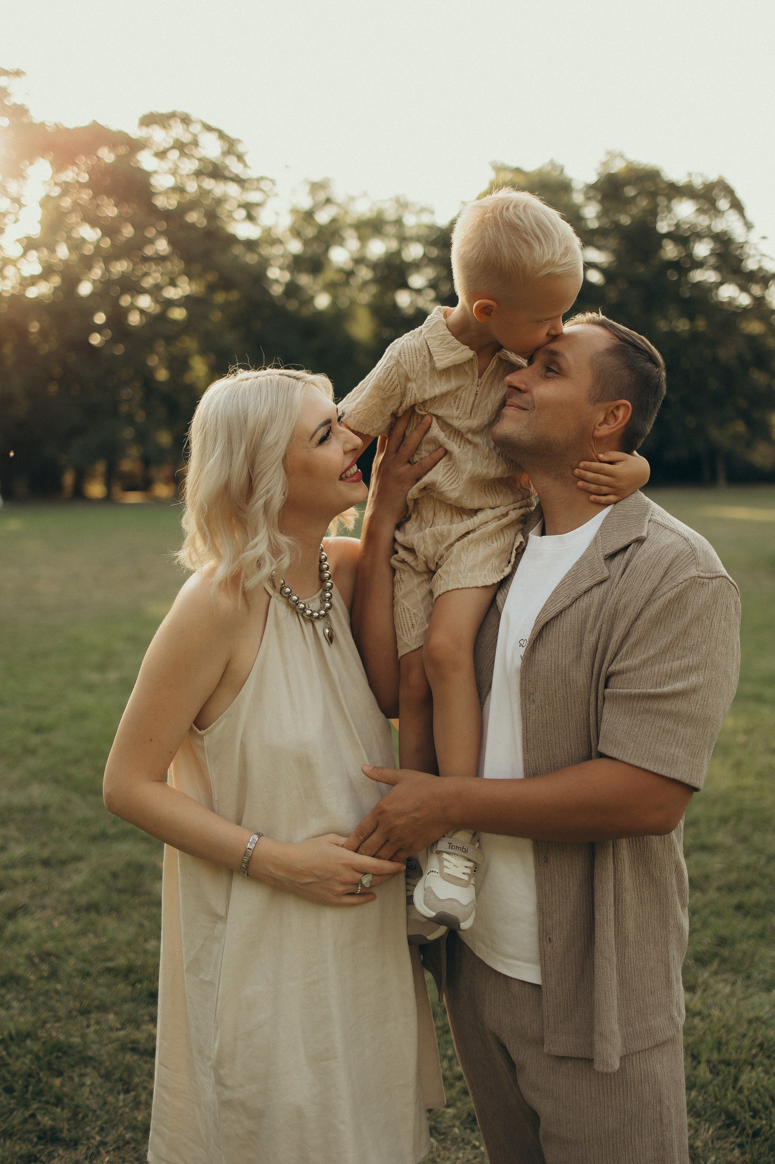 Андрей, Настя и Лев — дендрарий. Семейный фотограф в Краснодаре Храмова Анна