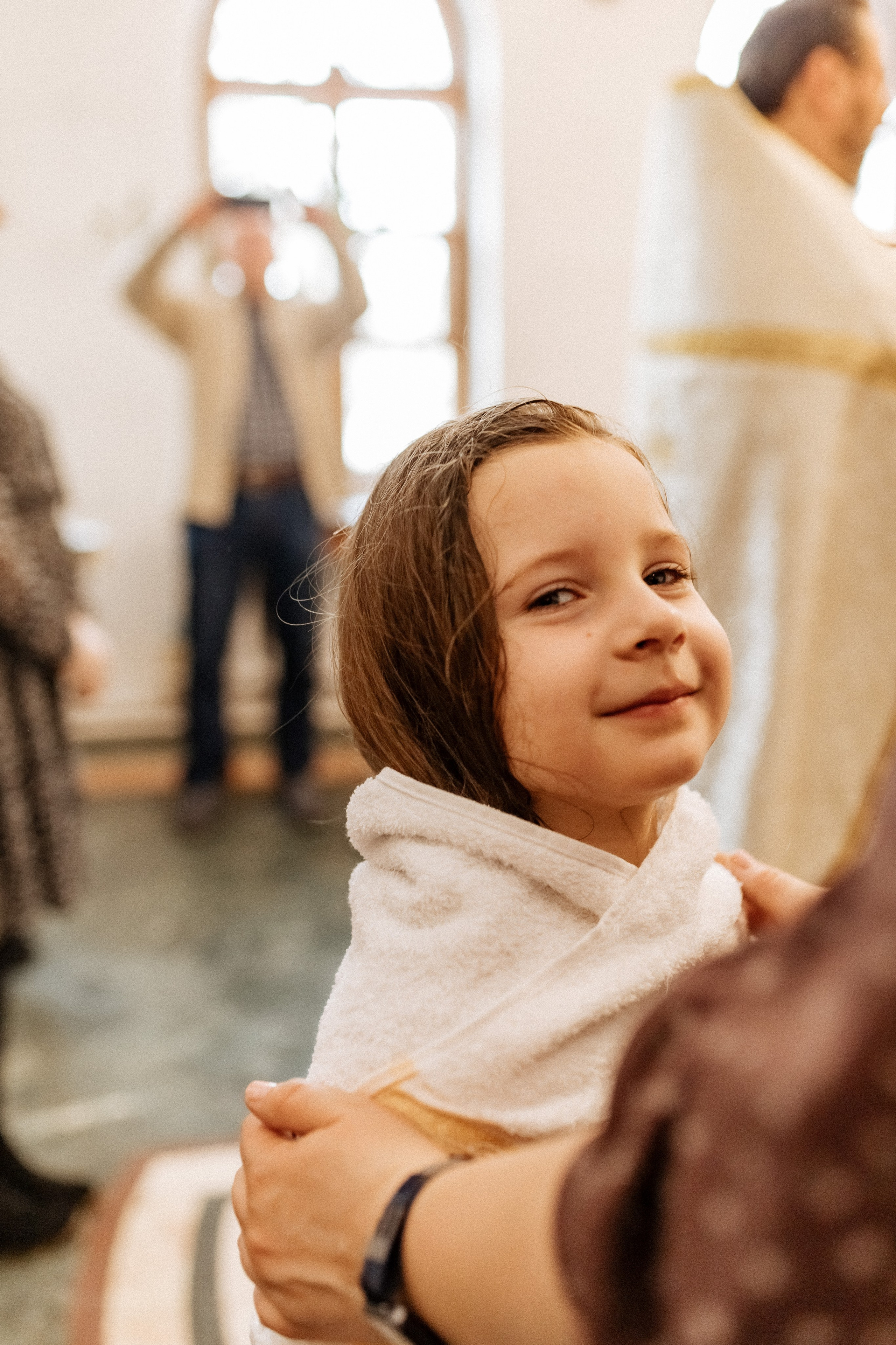 Крещение. Церковь иконы Божией Матери Живоносный Источник в Царицыно. Профессиональный фотограф, Москва |Видное Елена Елизарова