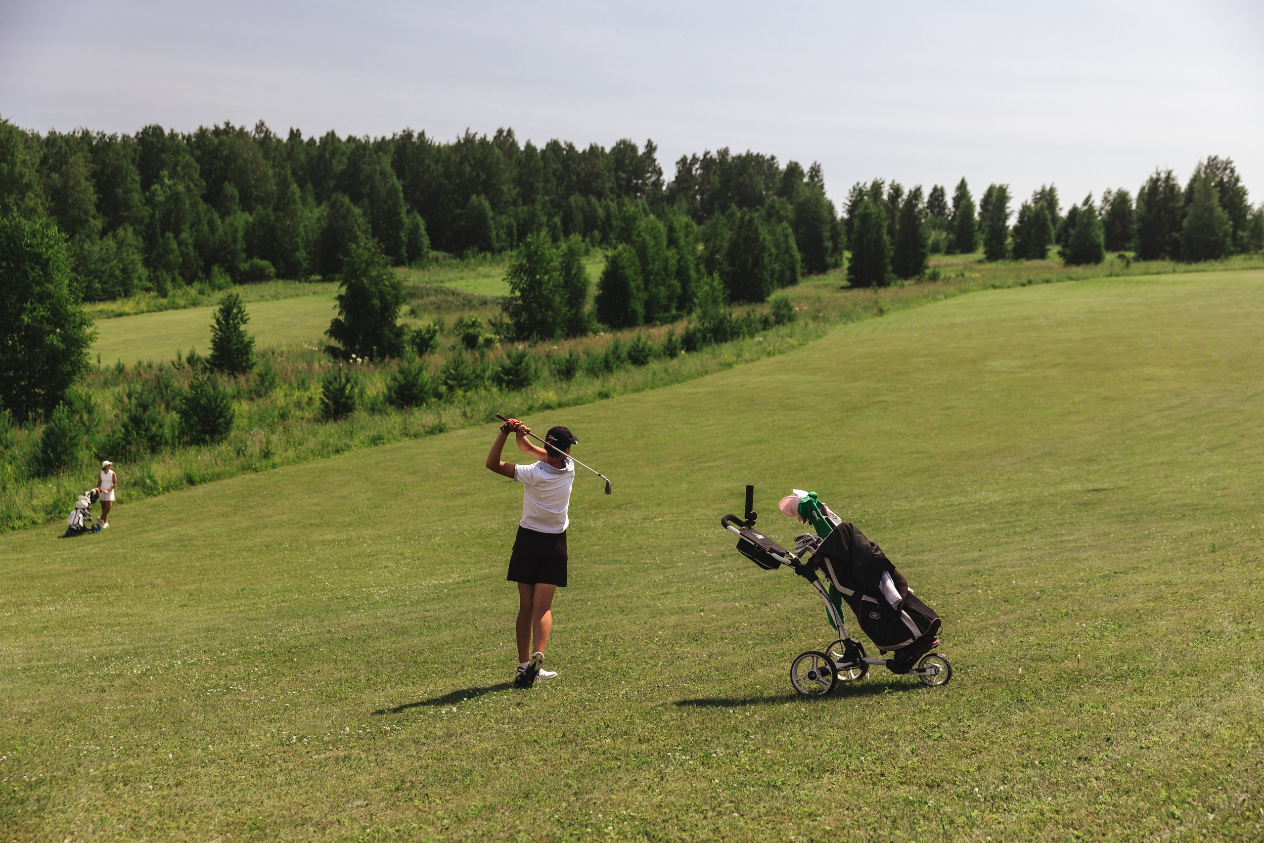 СТУДЕНЧЕСКИЕ СОРЕВНОВАНИЯ ПО ГОЛЬФУ. Фотограф Анастасия Косюра
