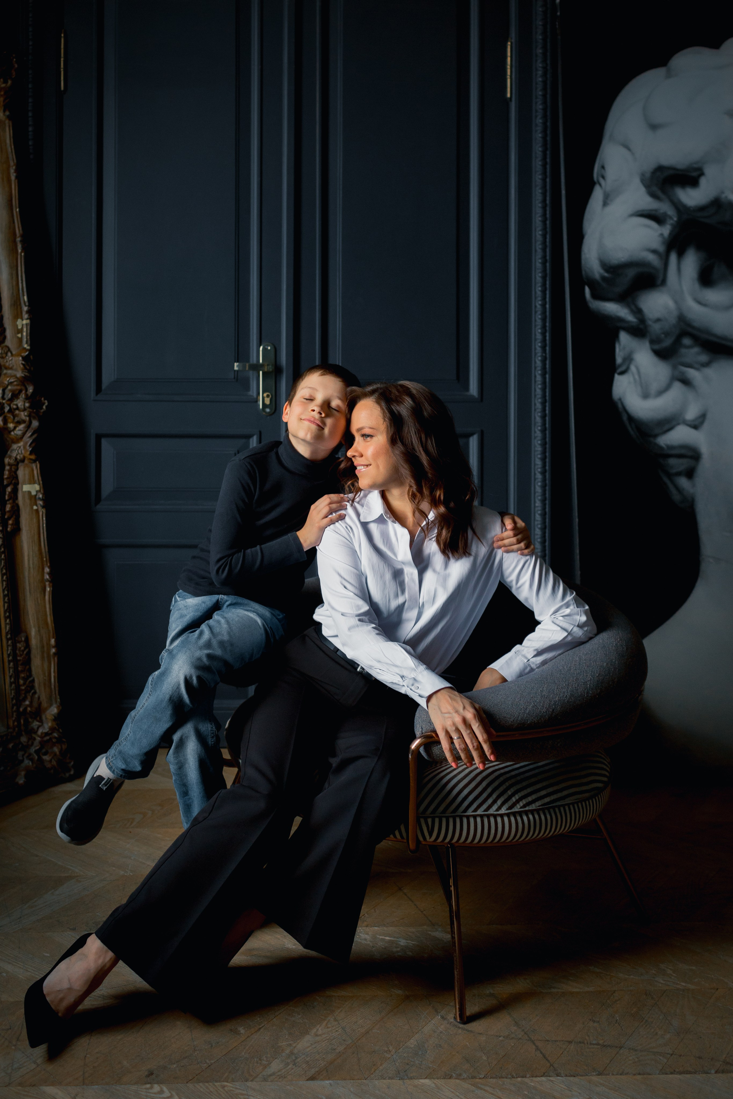 Главные портреты Алины, Димы и Левы. Семейный и портретный фотограф в Санкт-Петербурге Андрей Воробьев