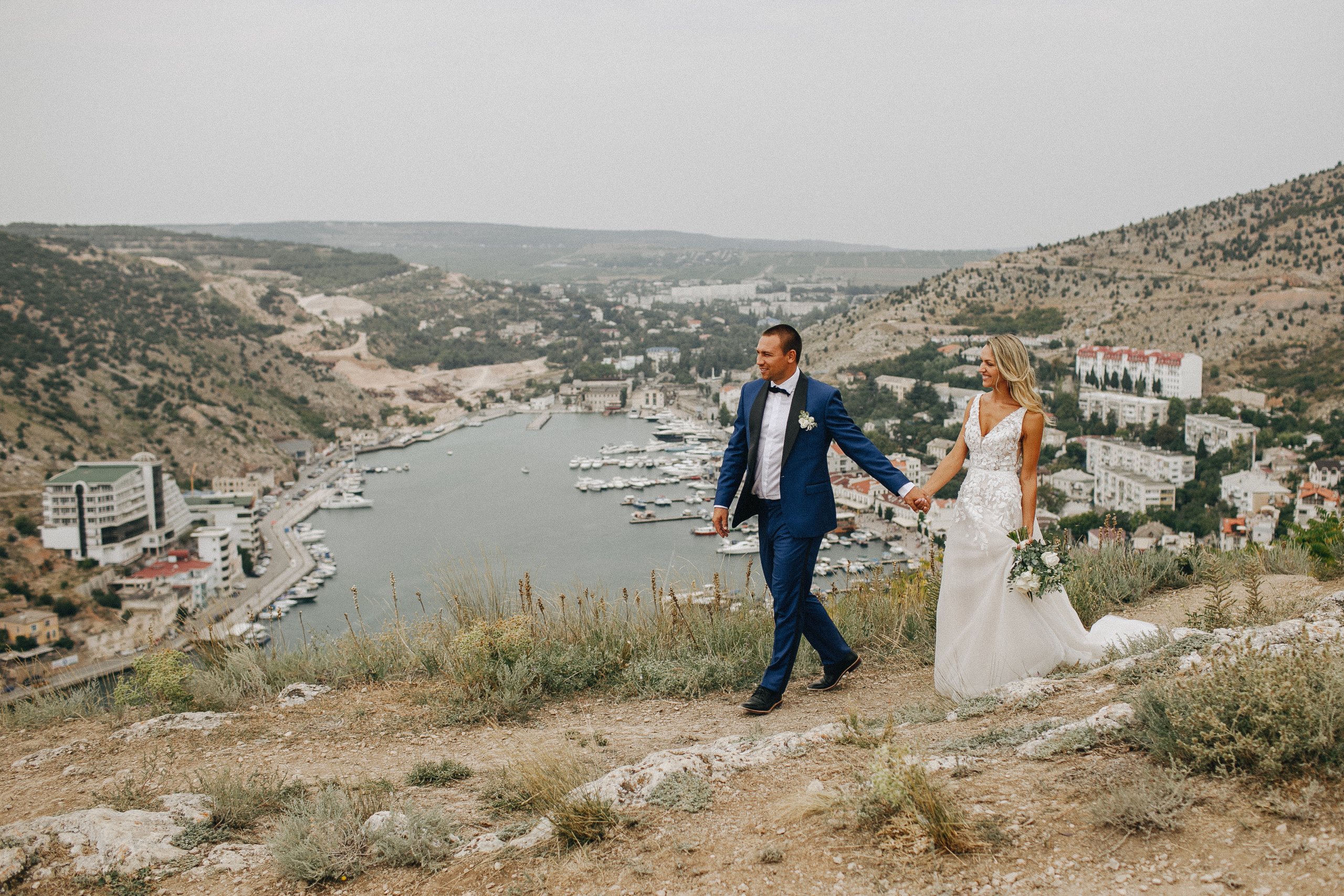 Красивая свадебная фотосъемка в Крыму. Крым фото, отдых Крым, Севастополь фото, Свадьба фото, Олег Горбатко