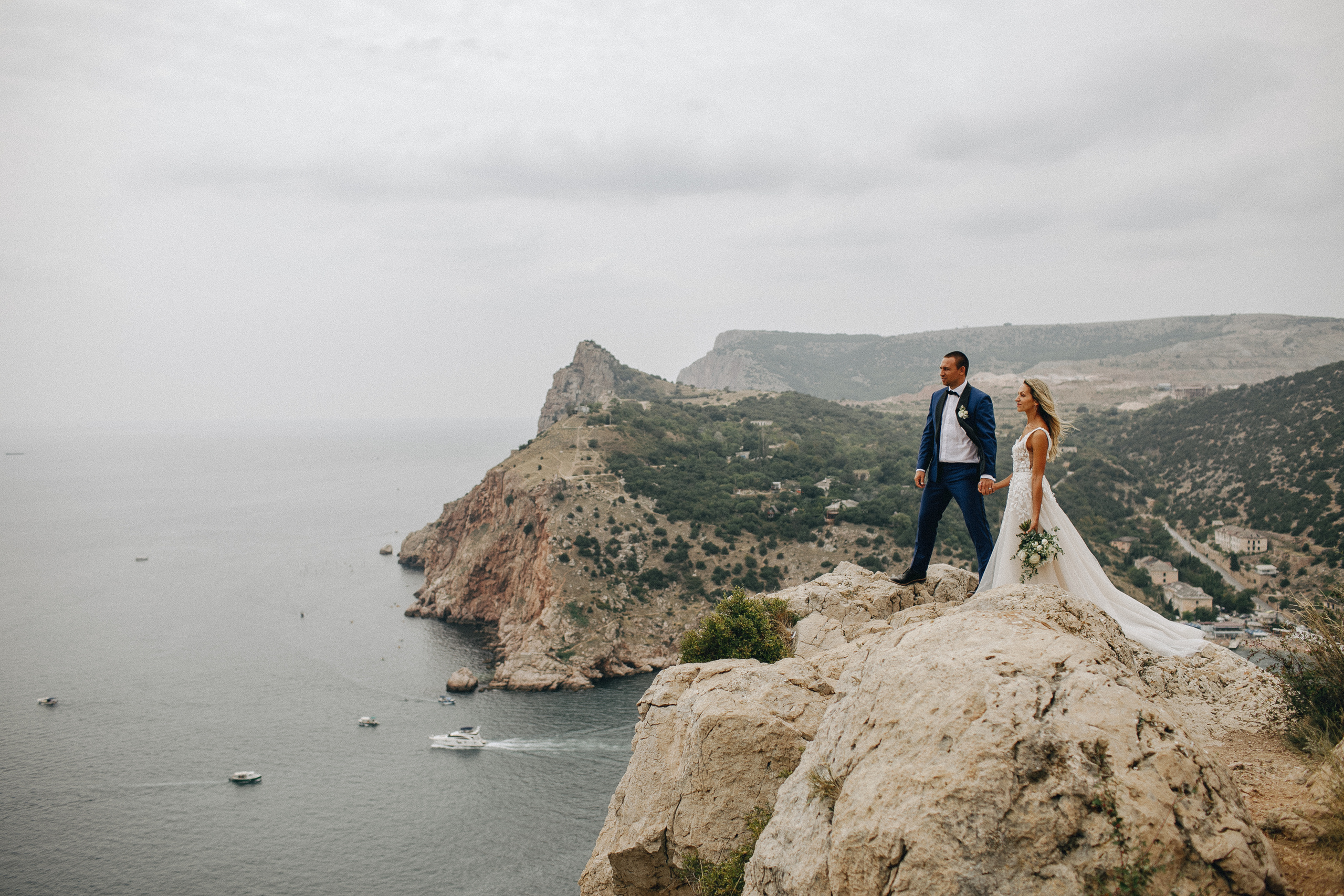 Красивая свадебная фотосъемка в Крыму. Крым фото, отдых Крым, Севастополь фото, Свадьба фото, Олег Горбатко