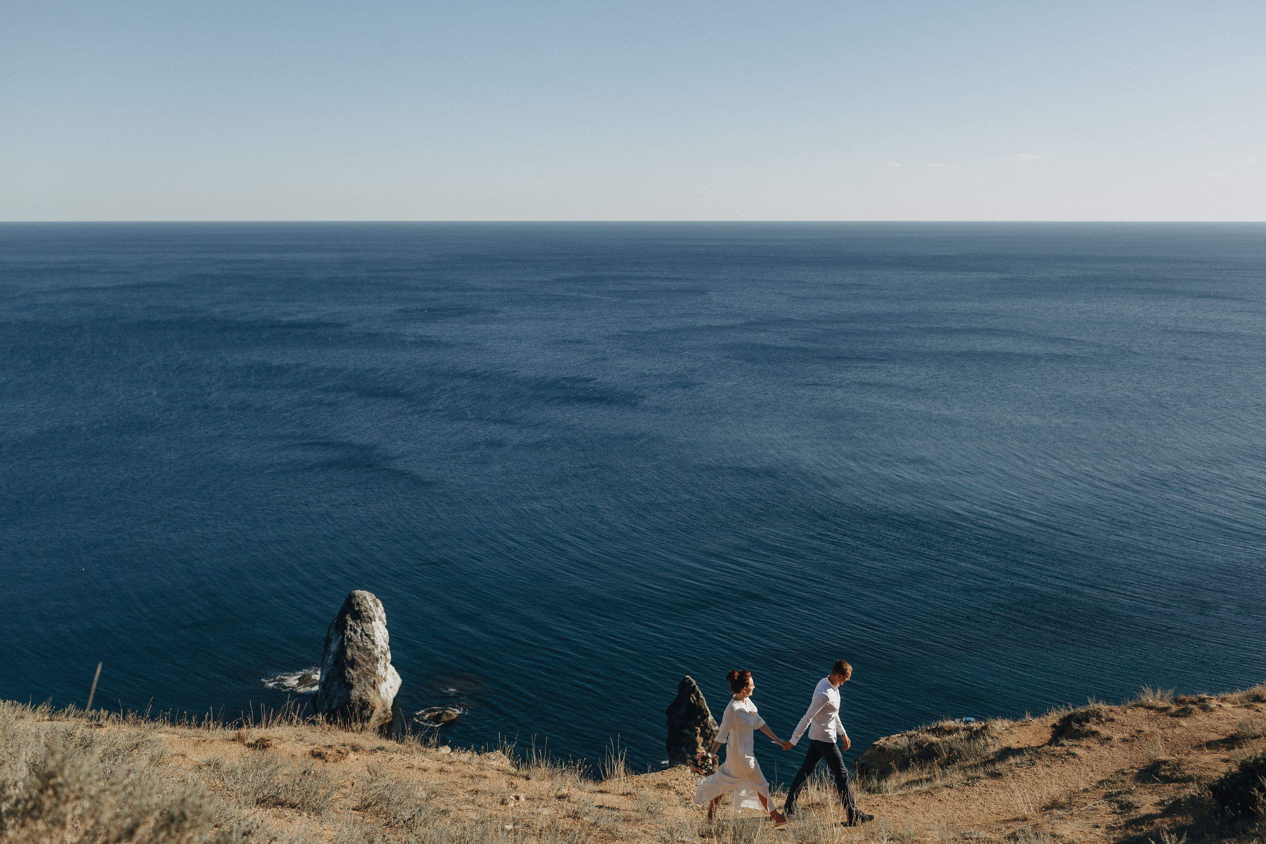 Свадьба в Крыму, город Севастополь, мыс Фиолент. Крым фото, отдых Крым, Севастополь фото, Свадьба фото, Олег Горбатко