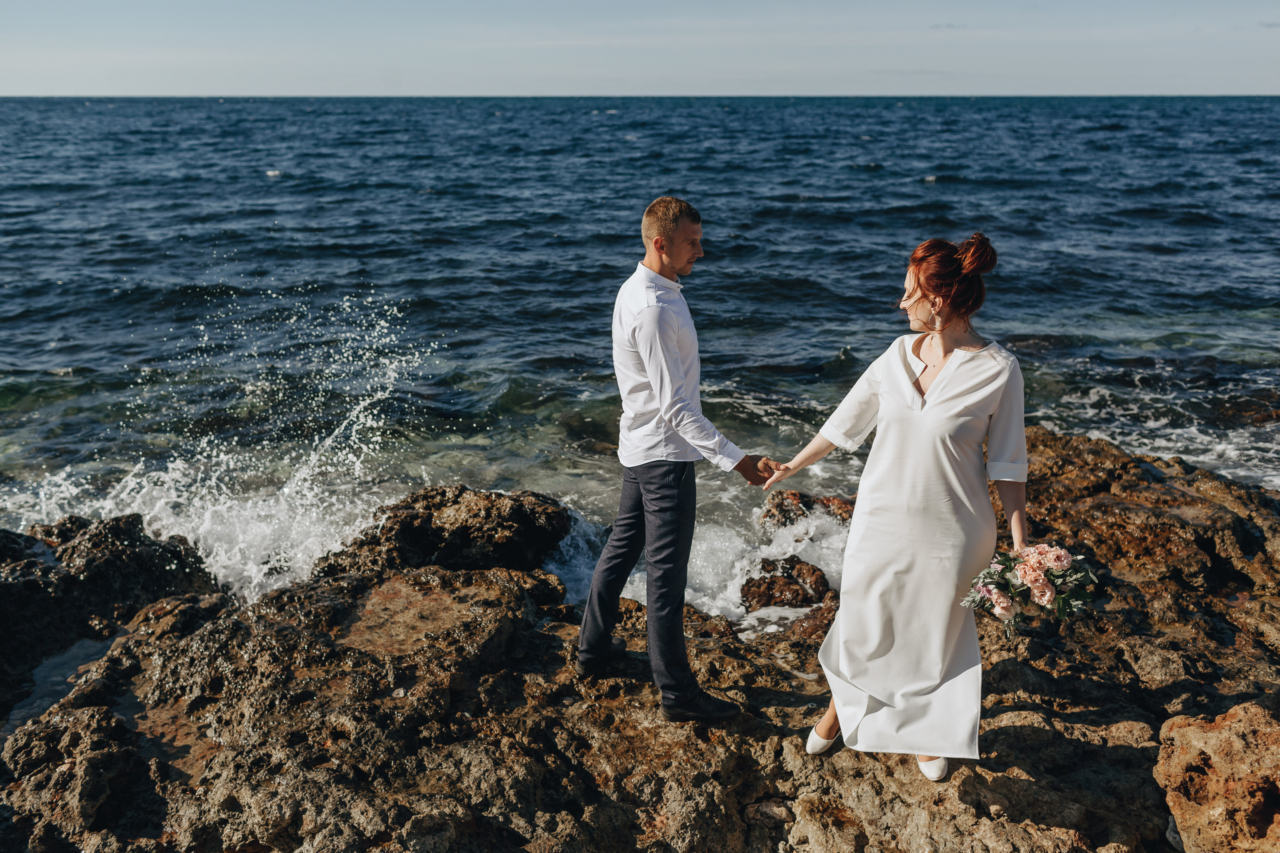 Свадьба в Крыму, город Севастополь, мыс Фиолент. Крым фото, отдых Крым, Севастополь фото, Свадьба фото, Олег Горбатко