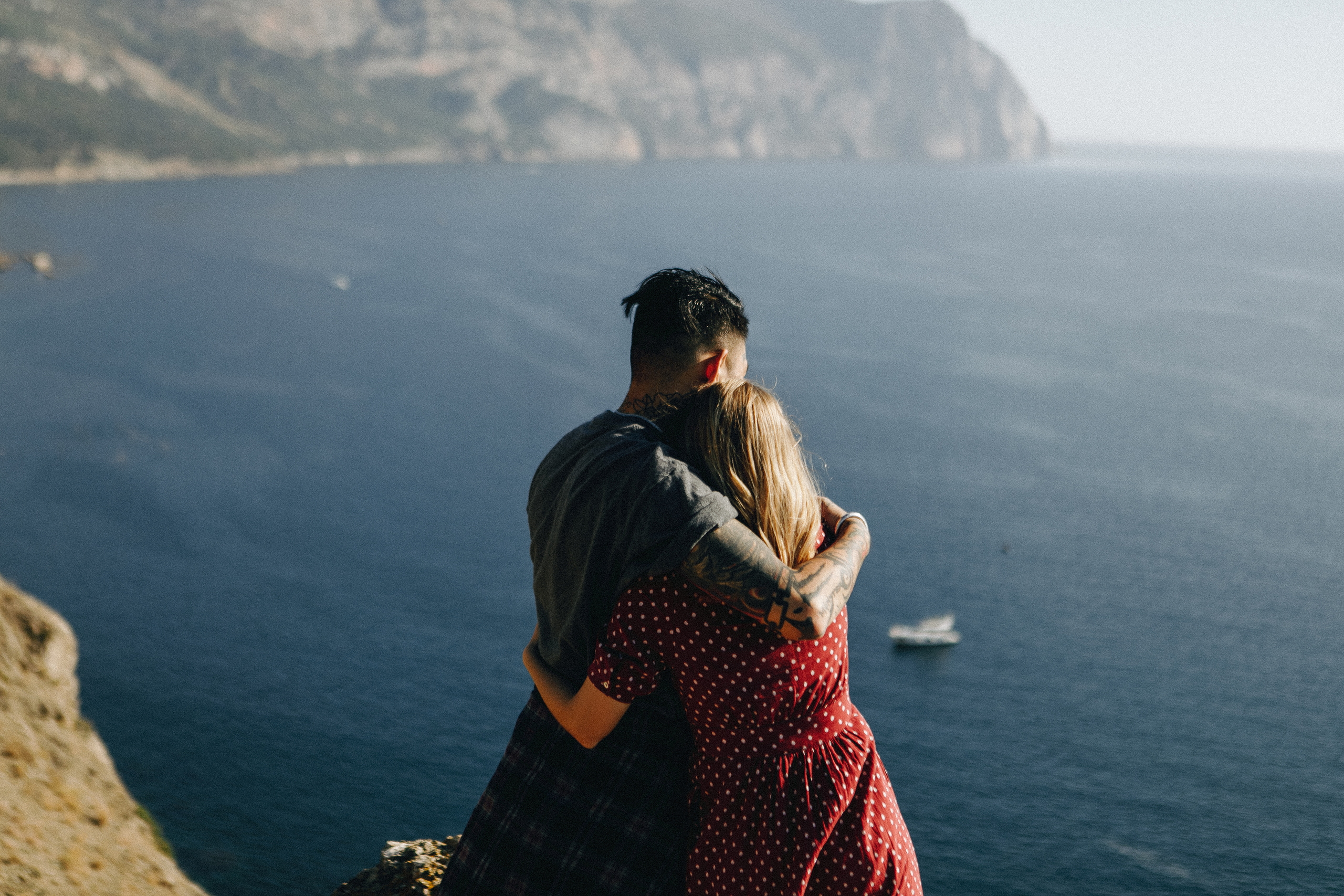 Интернациональная пара на съемке в Крыму. Крым фото, отдых Крым, Севастополь фото, Свадьба фото, Олег Горбатко