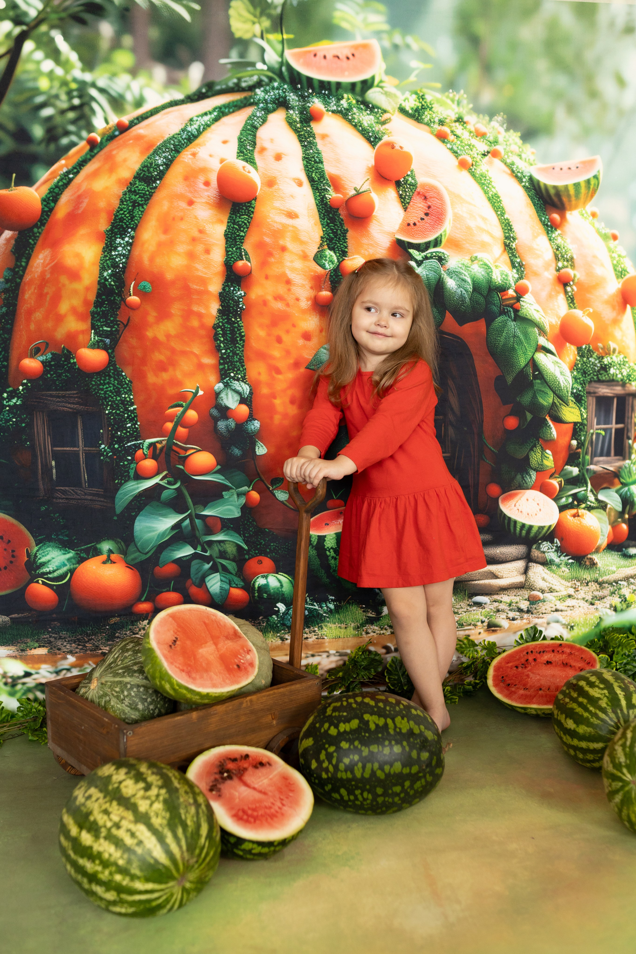 Тыквенно-арбузные фотодни. Фотограф новорожденных. Детский и семейный фотограф Марьяна Юдина