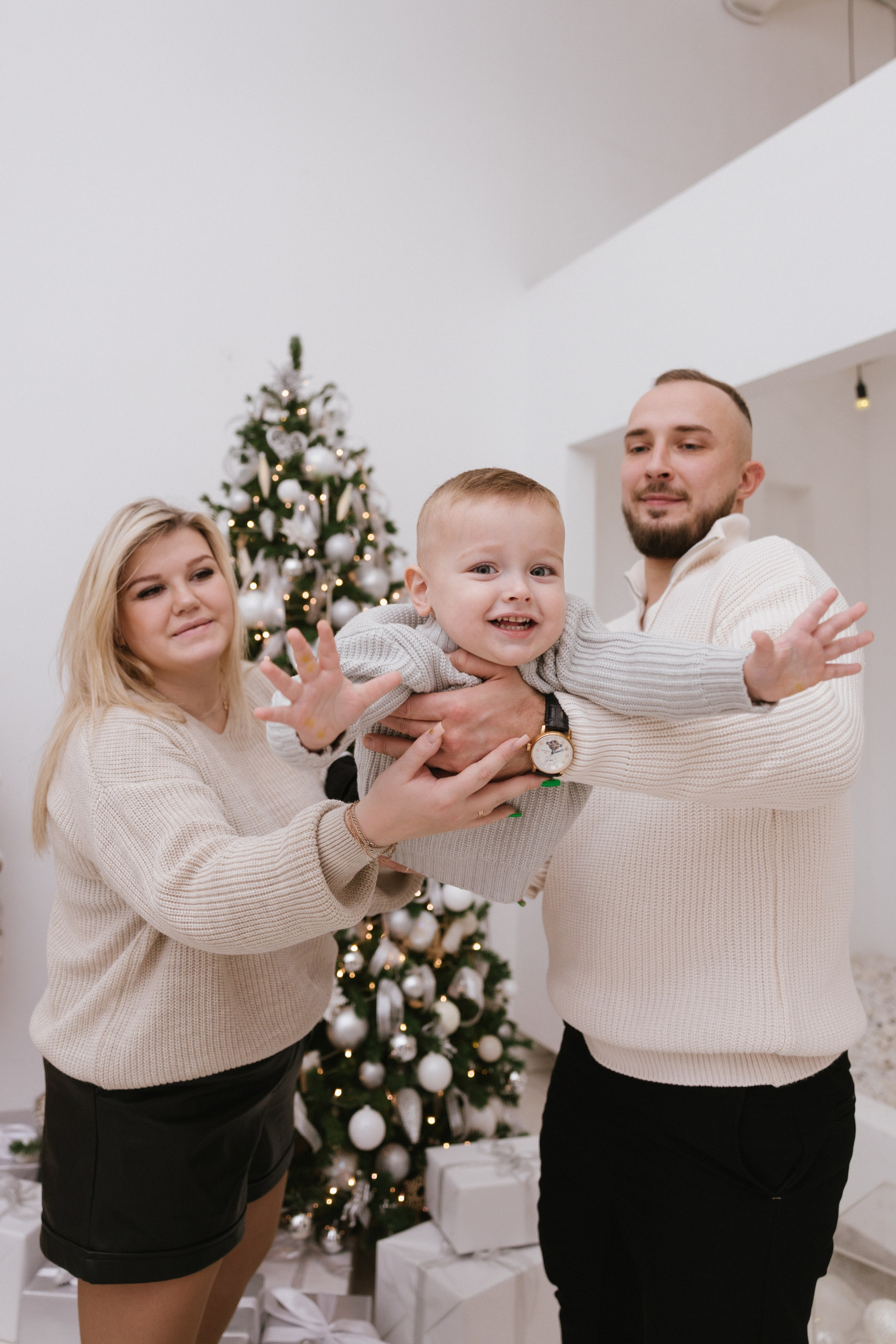 Екатерина, Алексей и Миша. Фотограф Дарья Смирнова