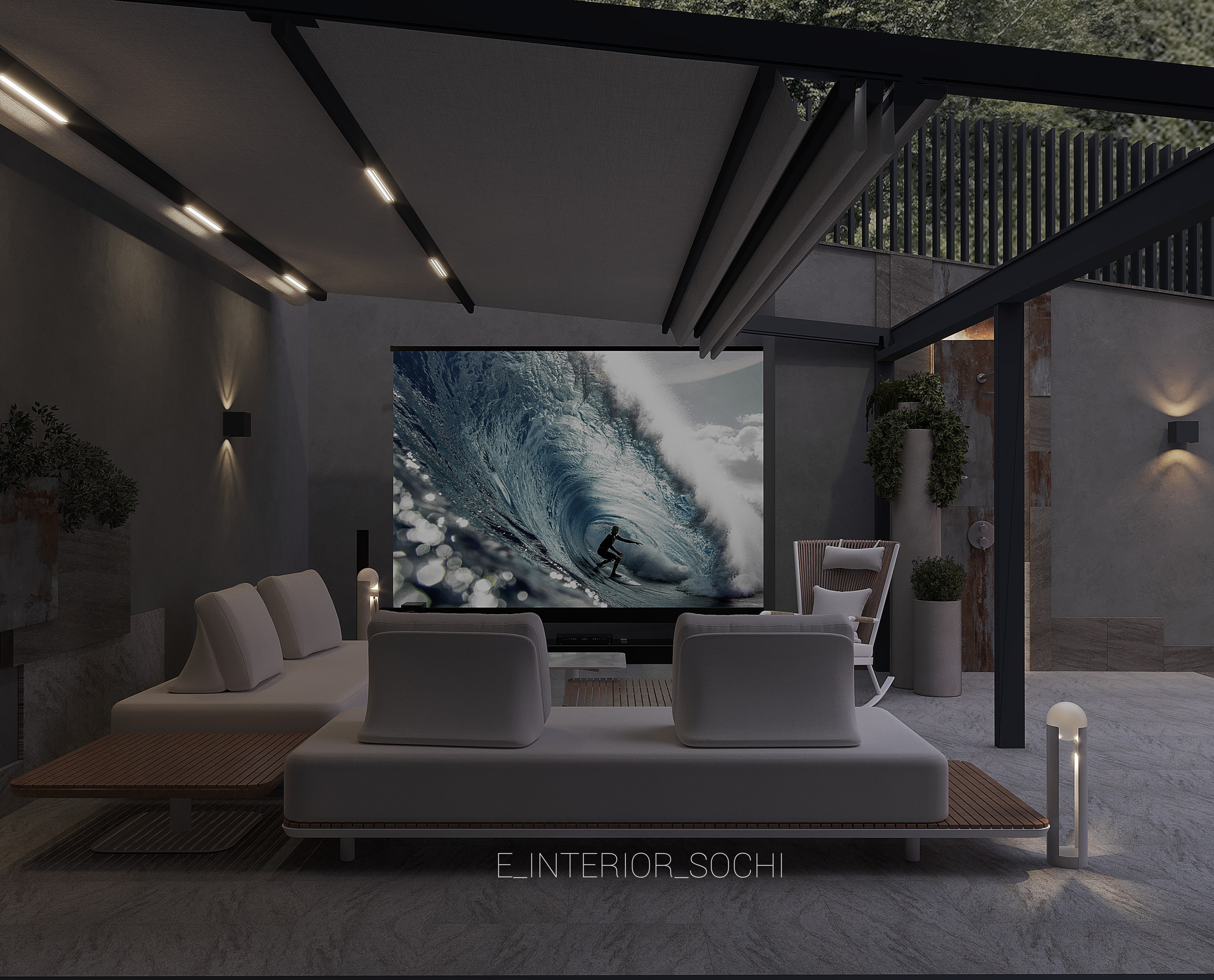 AIR_STONEWOOD. Дизайн интерьера Евгения Тисленко