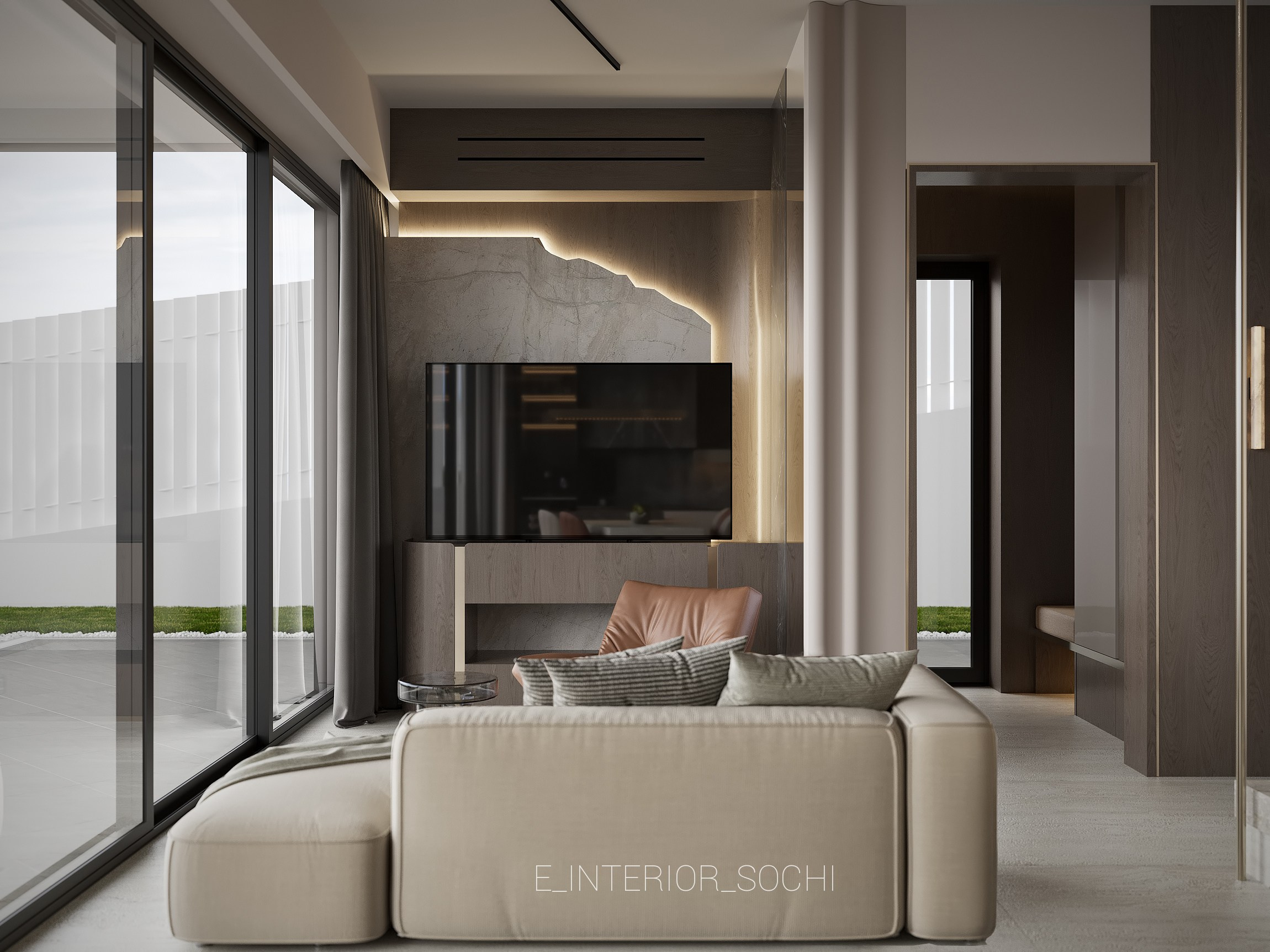 WINGSKY-STONEWOOD. Дизайн интерьера Евгения Тисленко