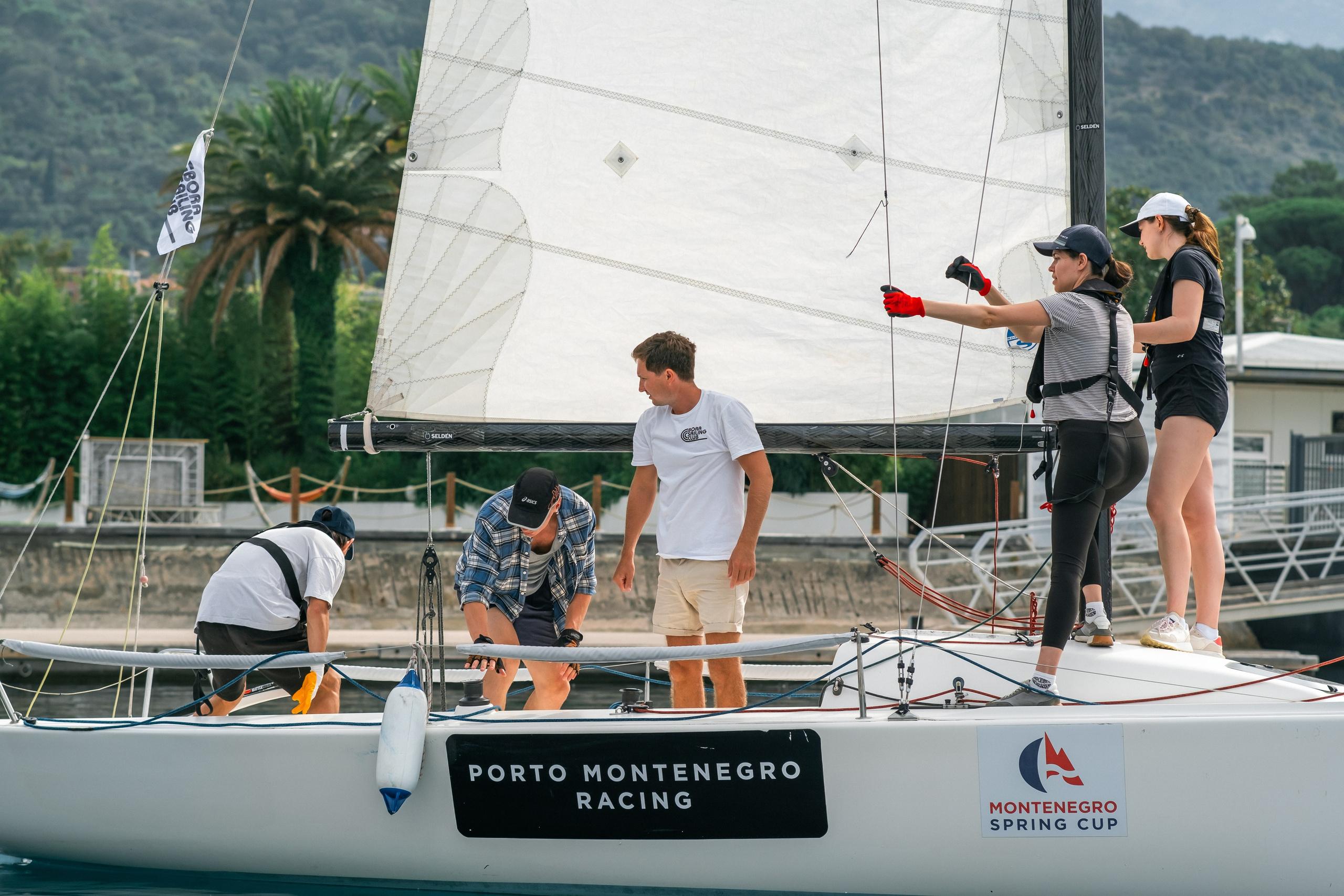 Corporate Yacht Reggata. Family and wedding photographer in Montenegro