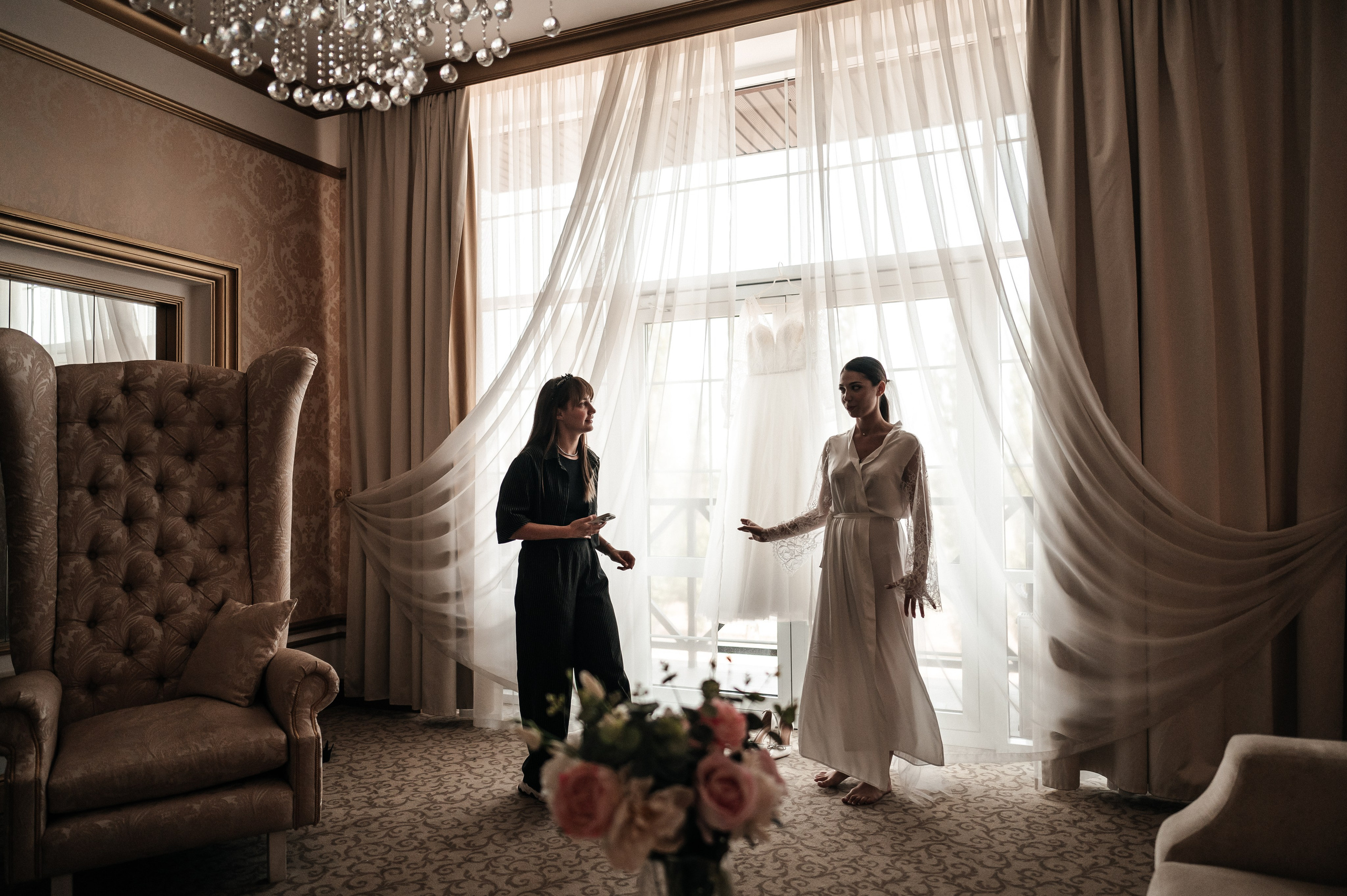 Максим и Наталья. Сборы, прогулка. Фотограф Екатерина Бочарникова