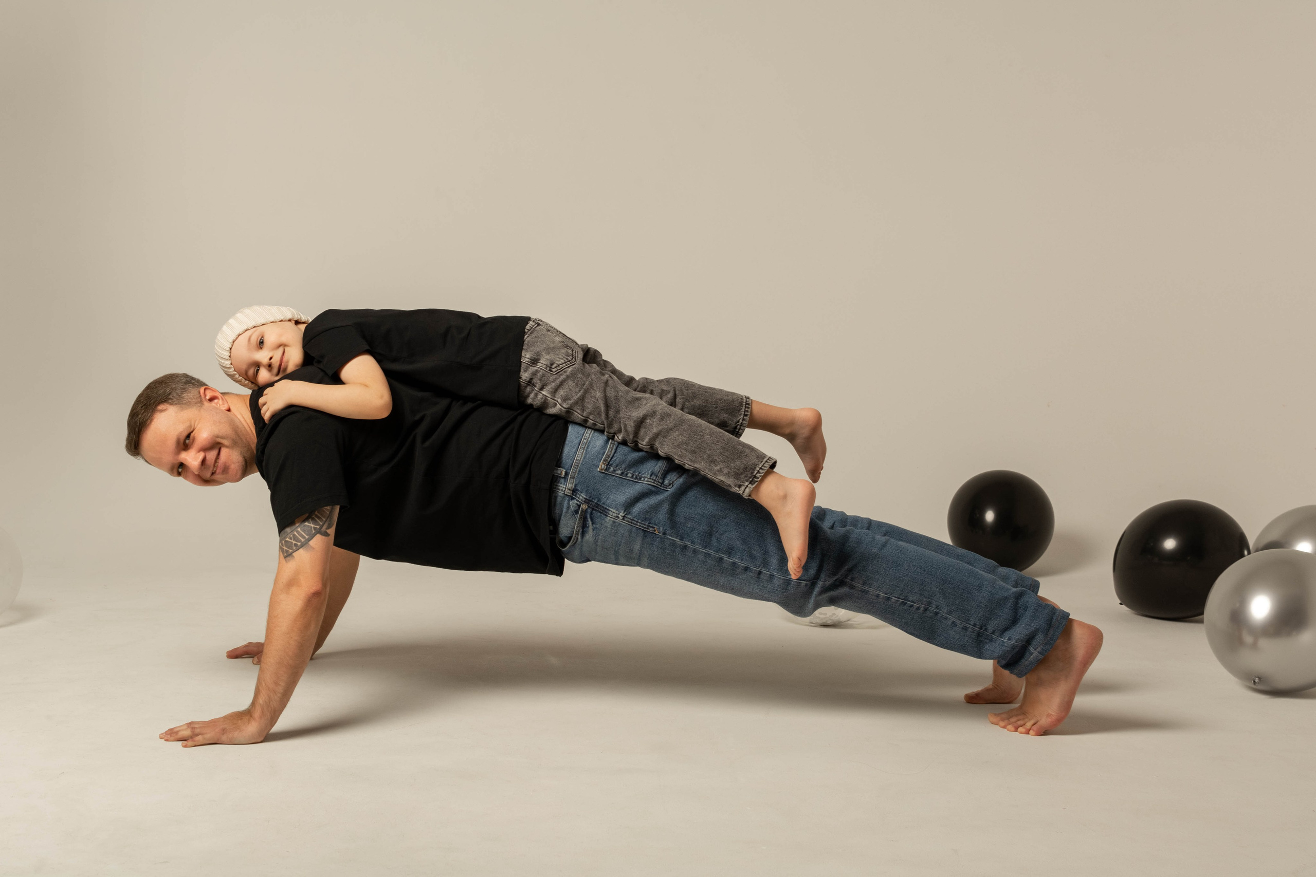 Семейная съемка в студии. Портретный фотограф в Санкт-Петербурге Наталья Родионова