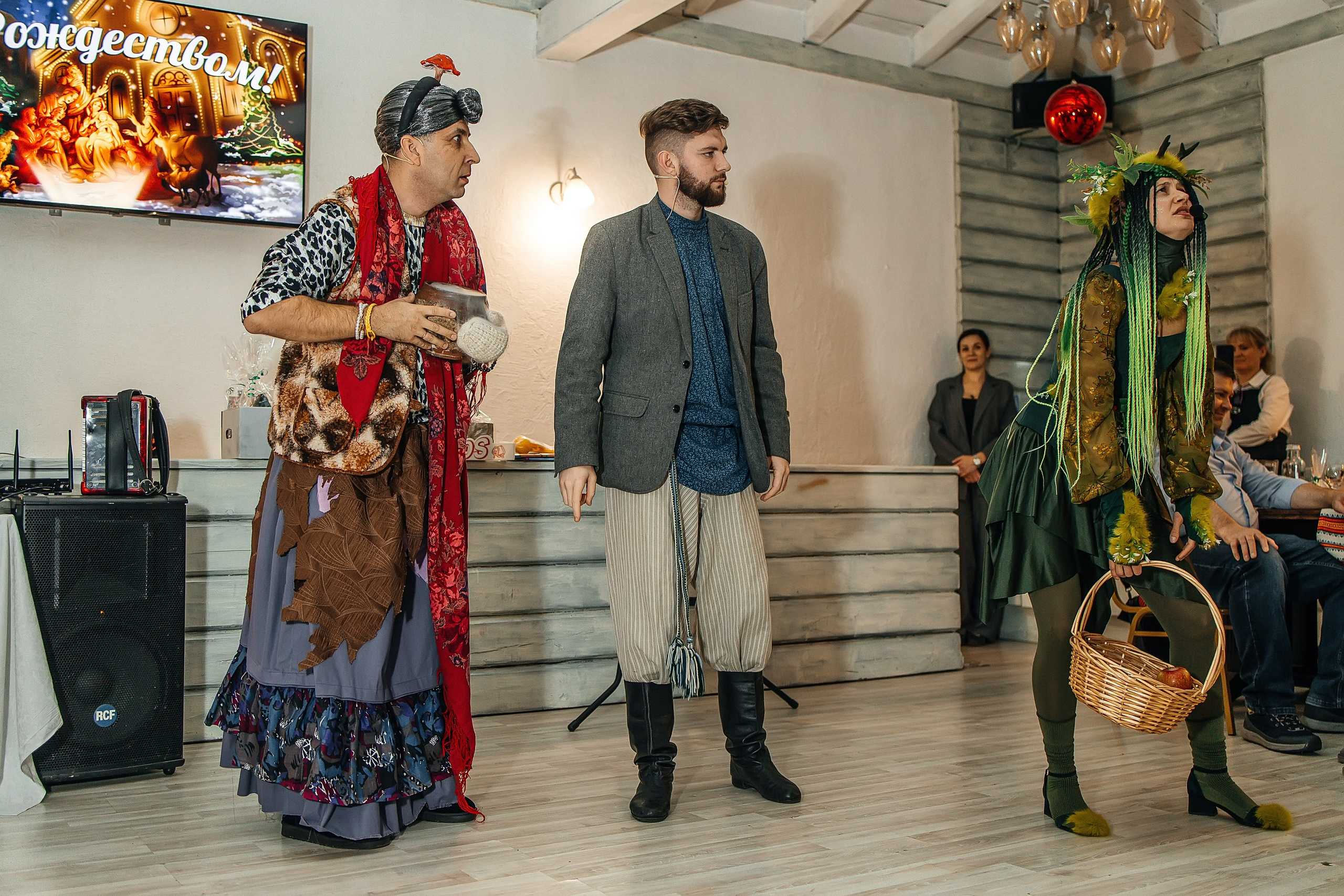 Рождество в ресторане «Казачок». Александр Антонов. Профессиональный свадебный, репортажный фотограф в Москве, Подольске. Фото+Видео на любой праздник