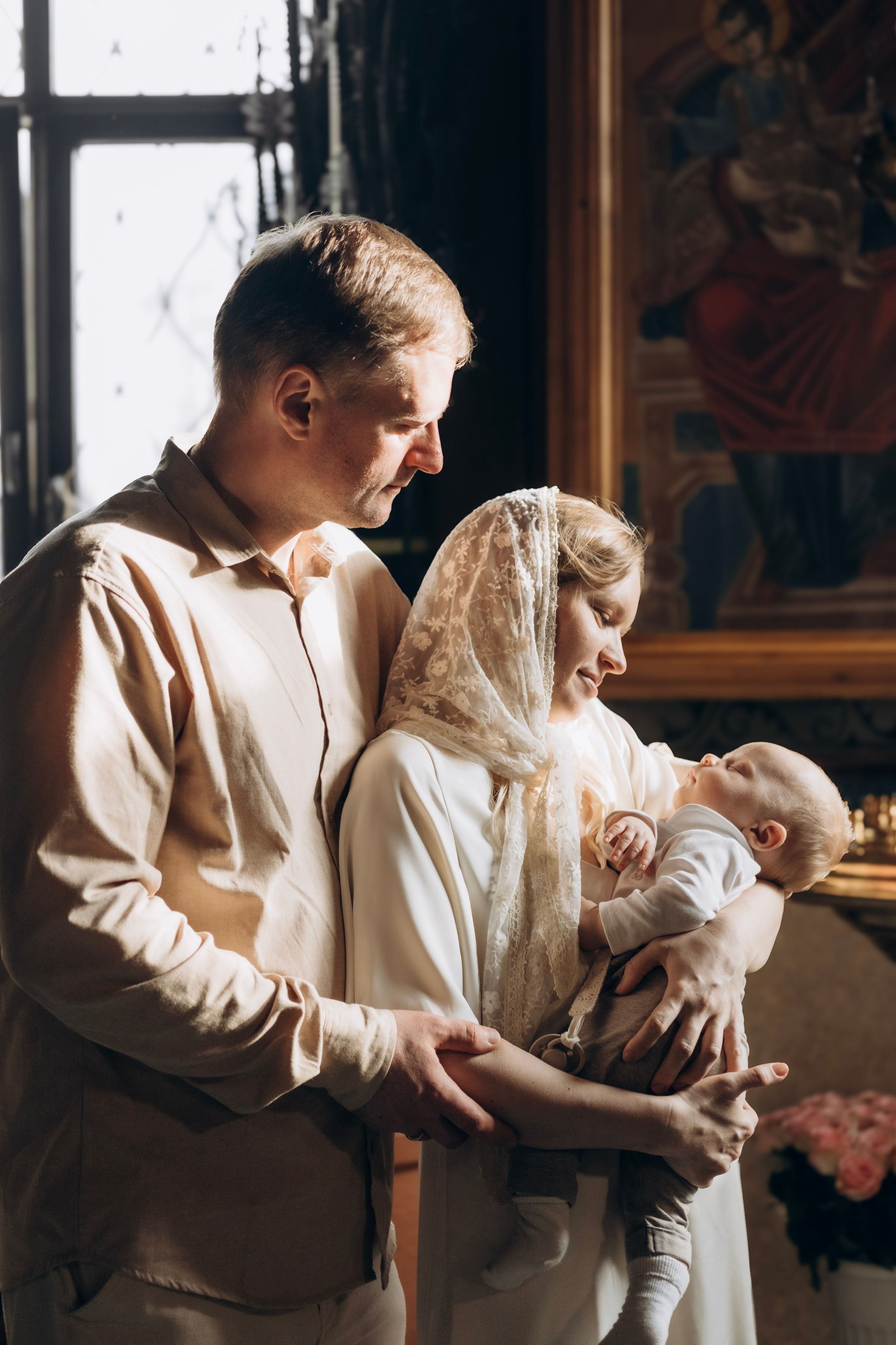 Крещение Георгия. Главная